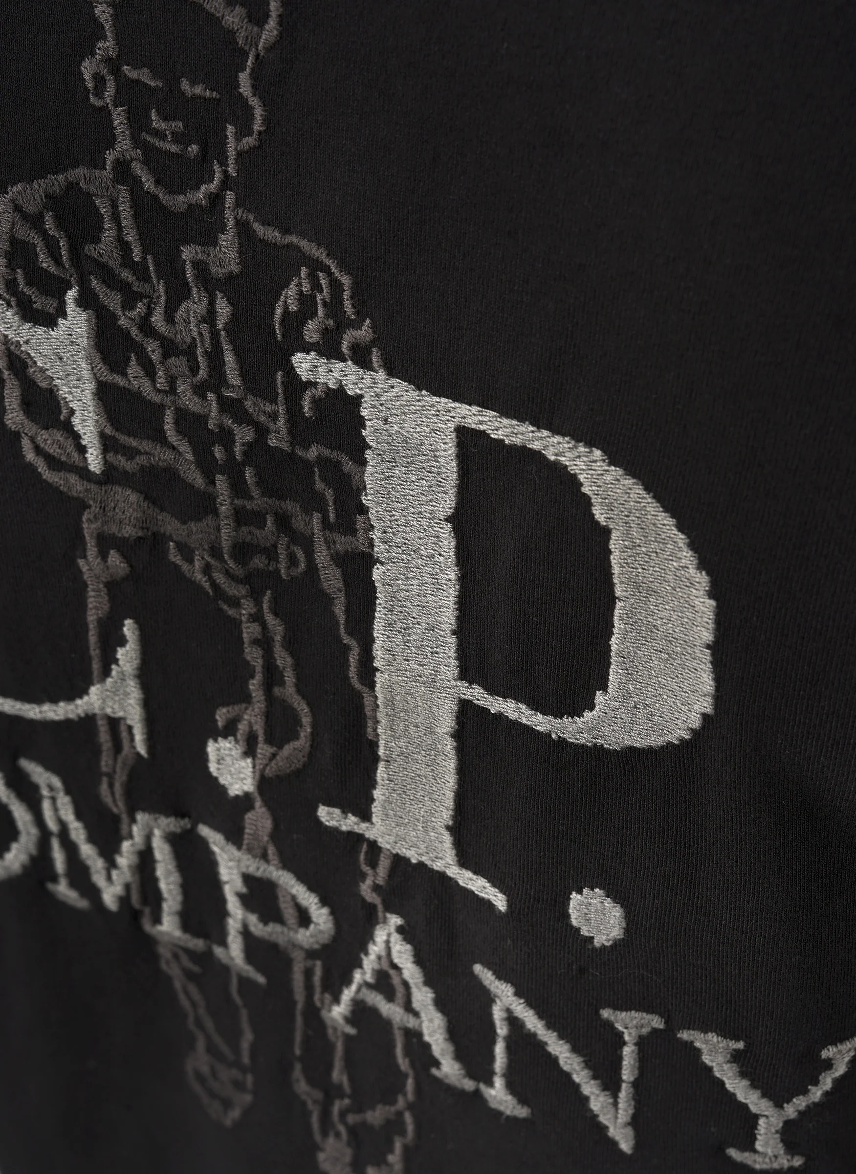 1020 Logo Jersey T-Shirt - Black - Image 4