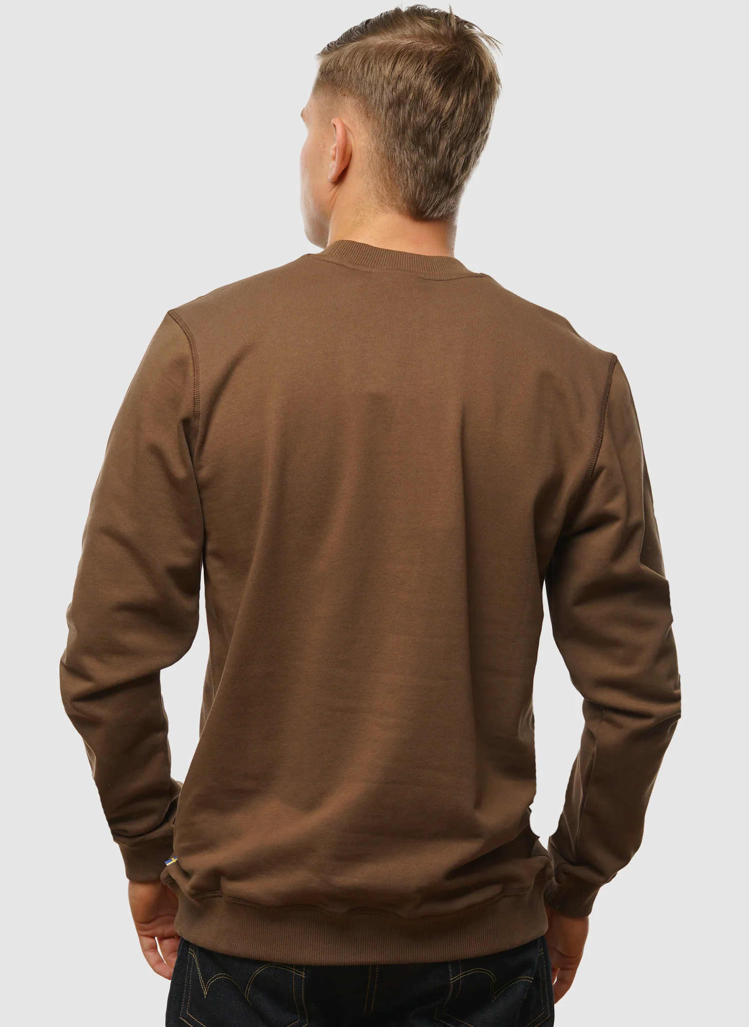 1960 Logo Badge Sweatshirt - Dark Oak - Image 3