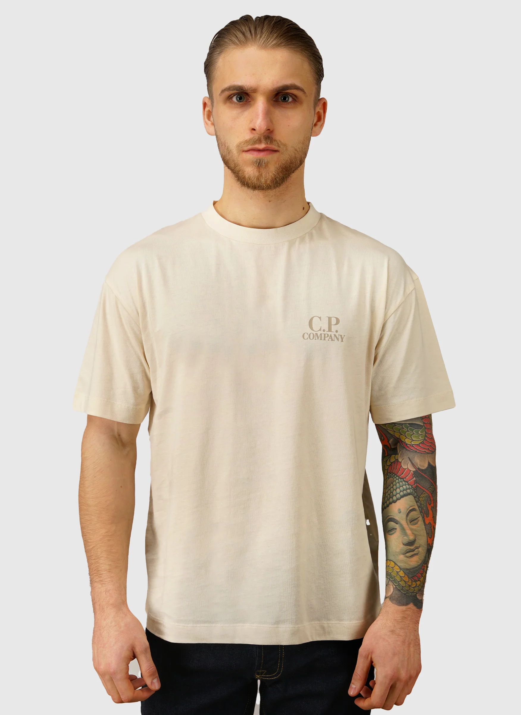 30/1 Logo Jersey T-Shirt - Frozen Dew - Image 2
