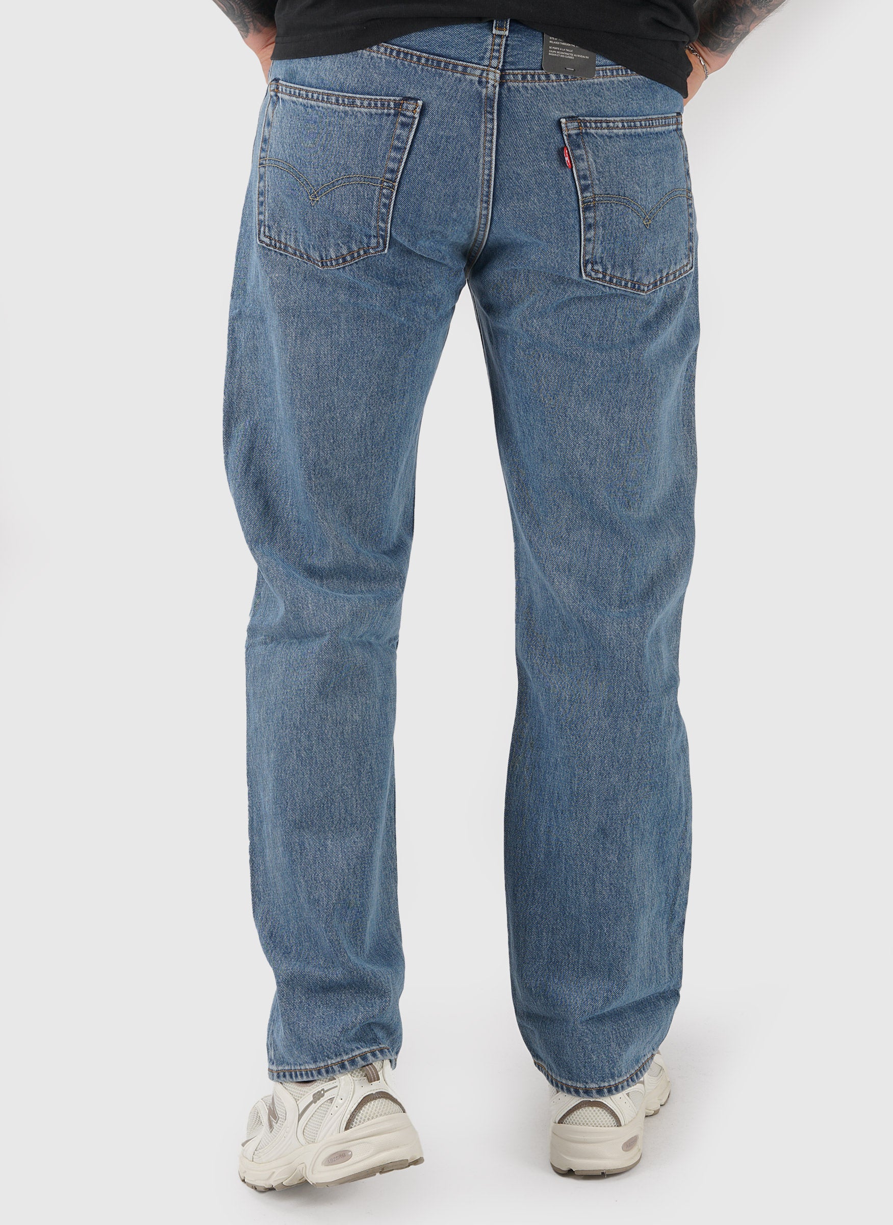 555™ Relaxed Straight Jeans - Blue Essentials - Image 4