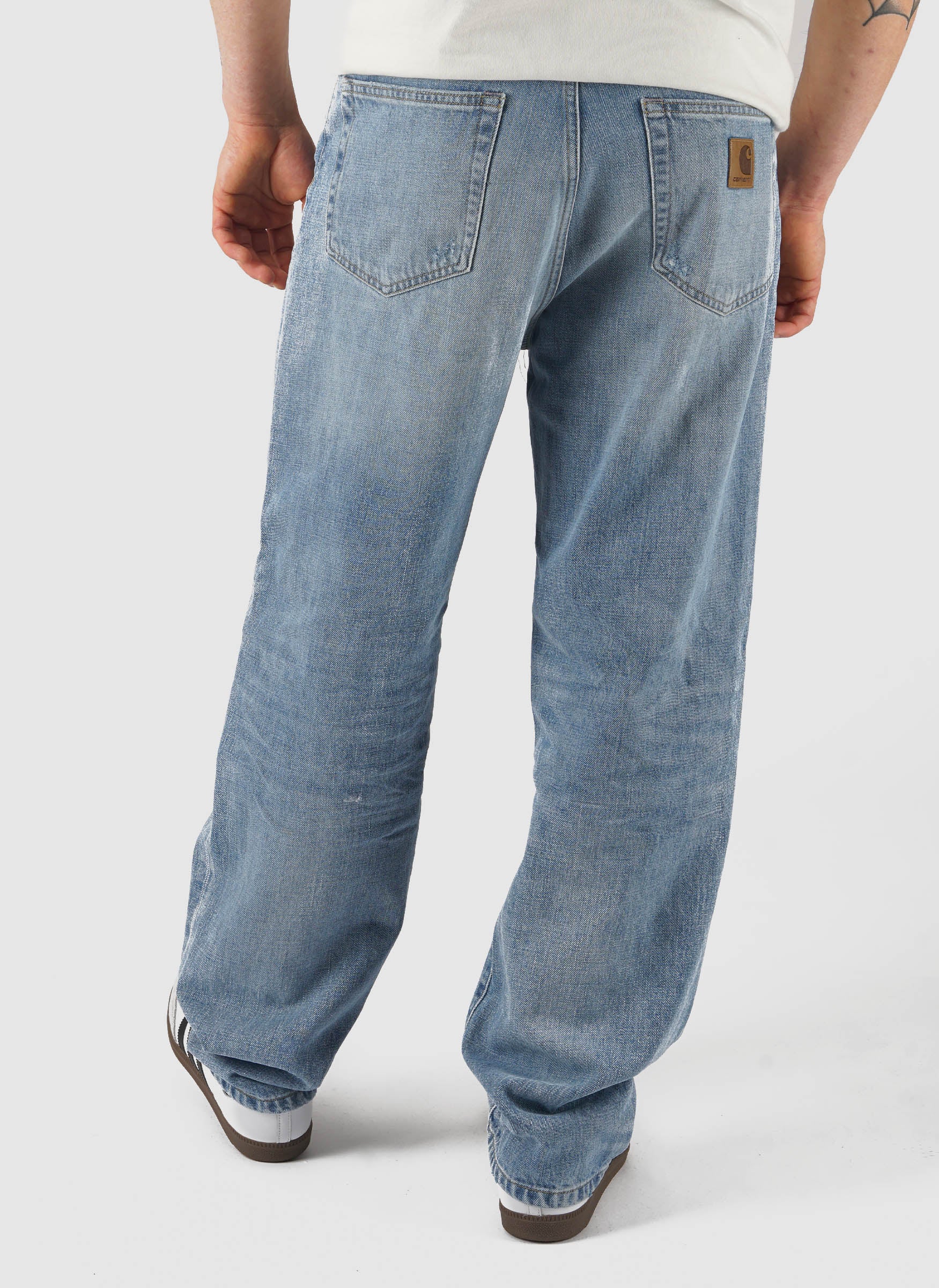 Aaron Pant Camano Denim - Blue Burst Washed - Image 4