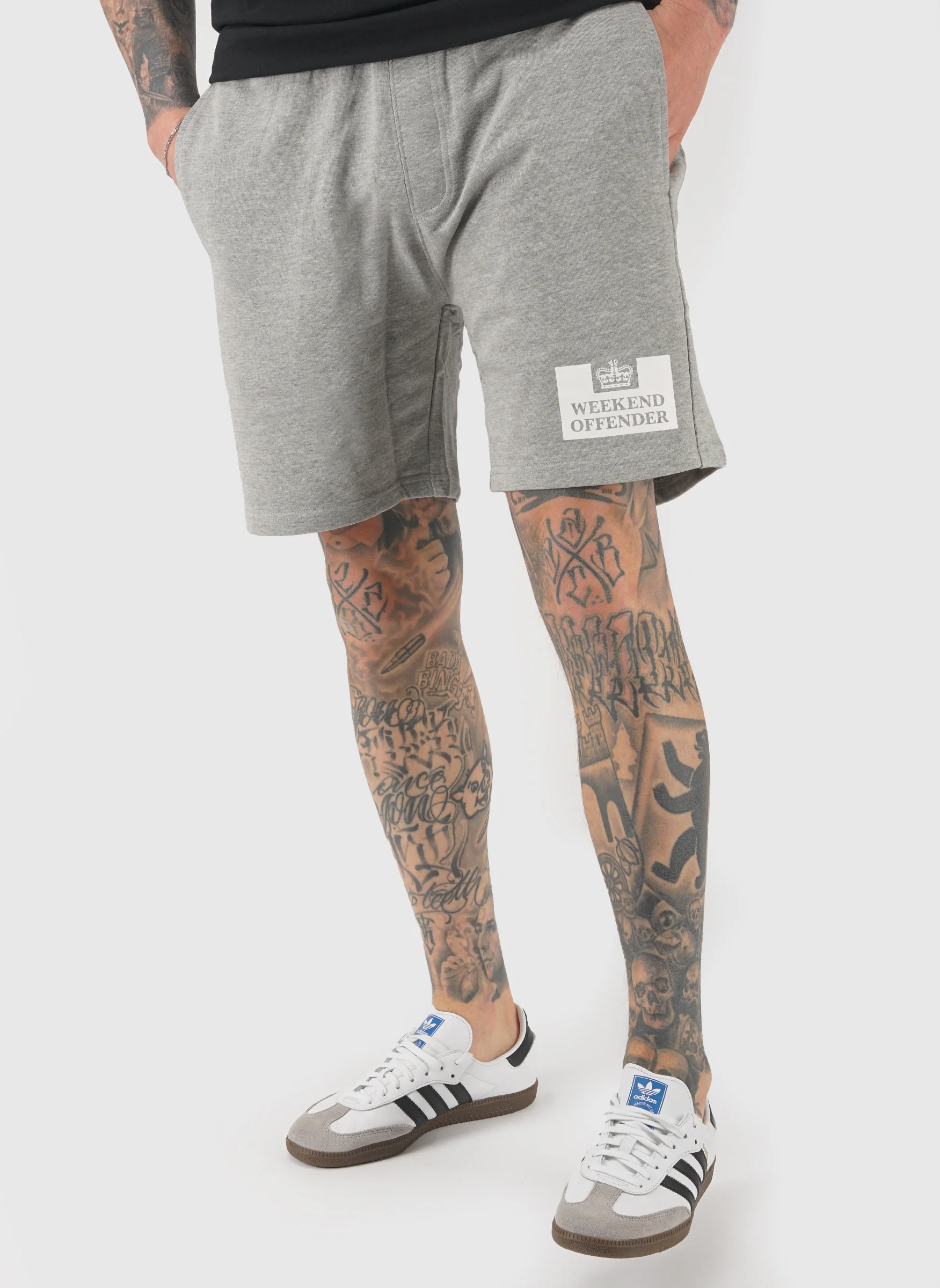 Action Short Classic - Grey Marl - Image 2