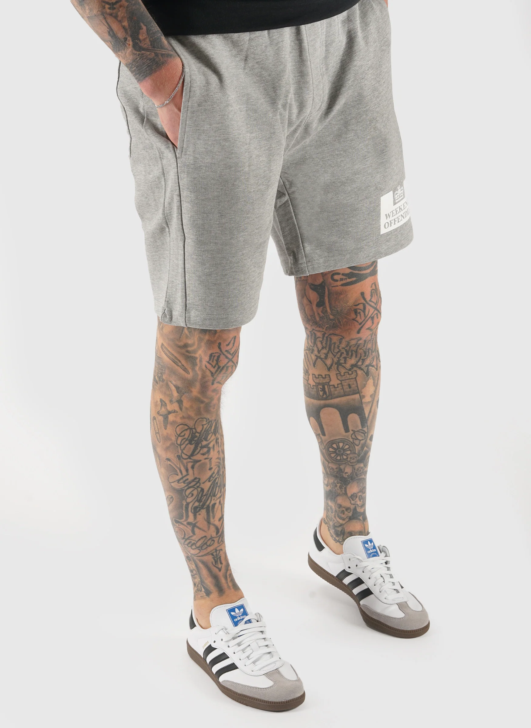 Action Short Classic - Grey Marl - Image 3