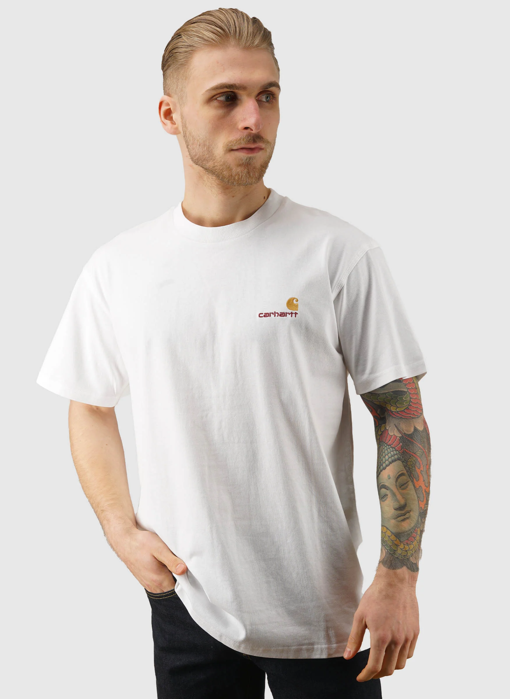 American Script T-Shirt - White