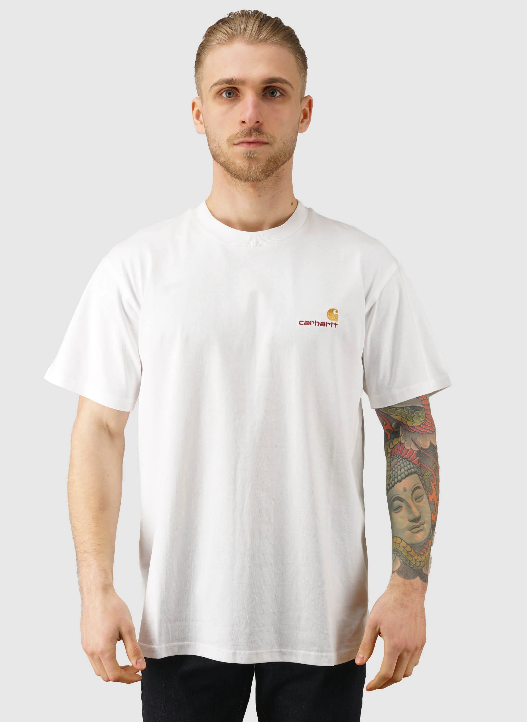 American Script T-Shirt - White - Image 2