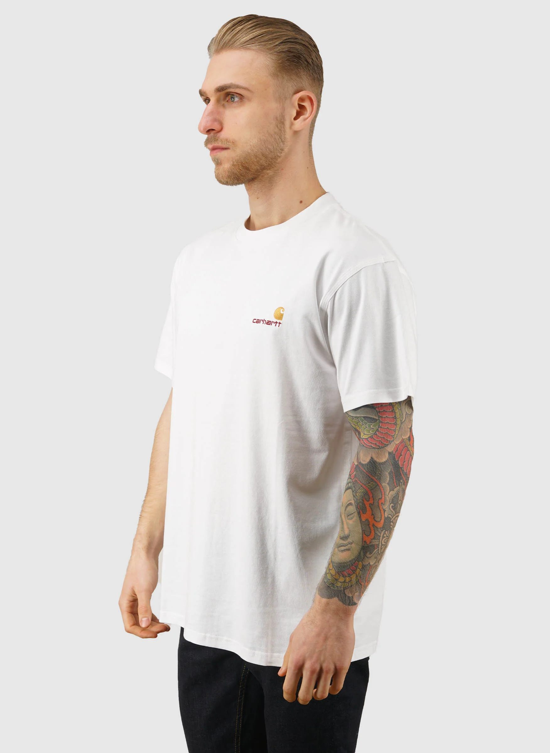 American Script T-Shirt - White - Image 3