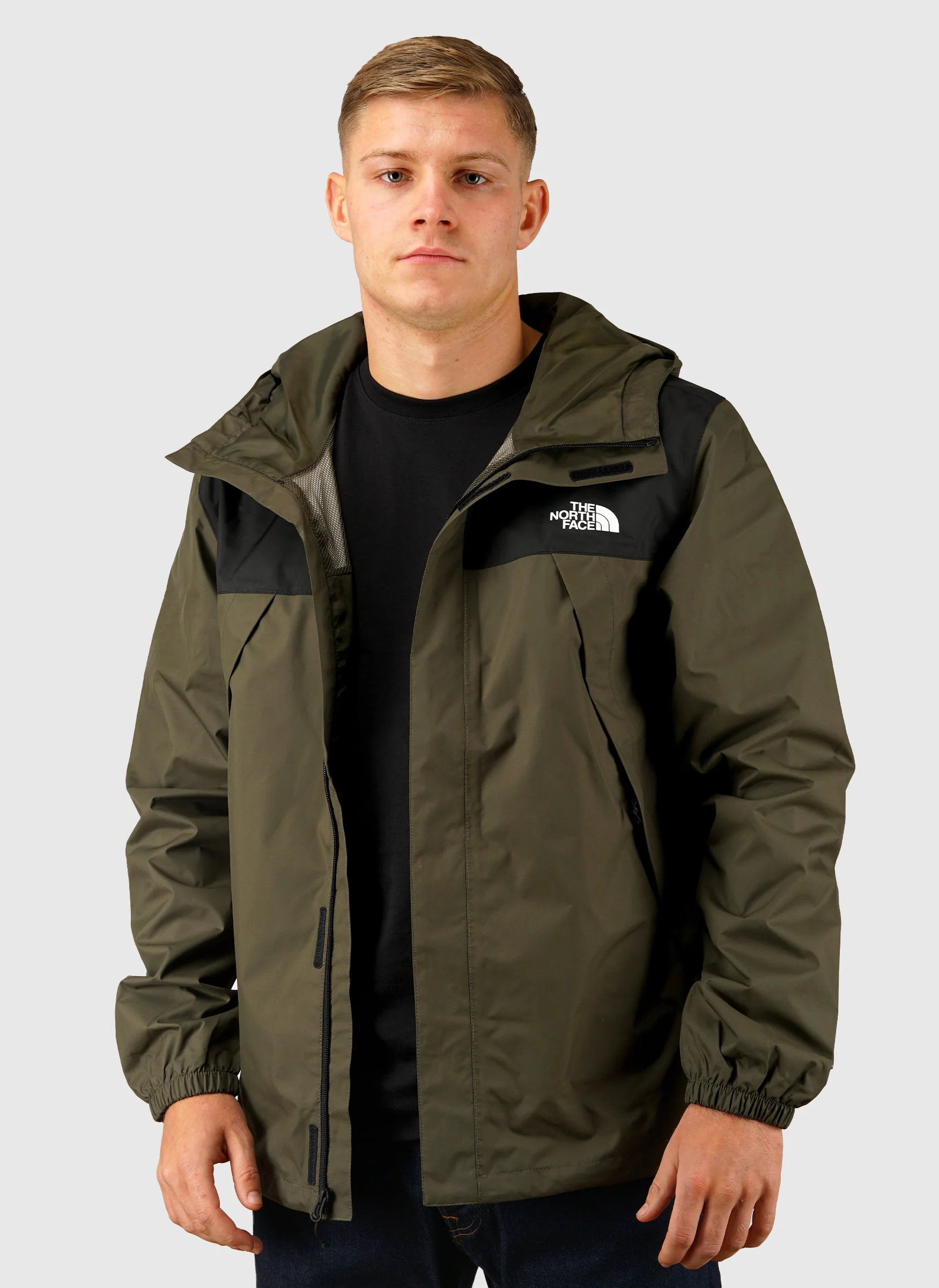 Antora Jacket - Green/TNF Black - Image 5