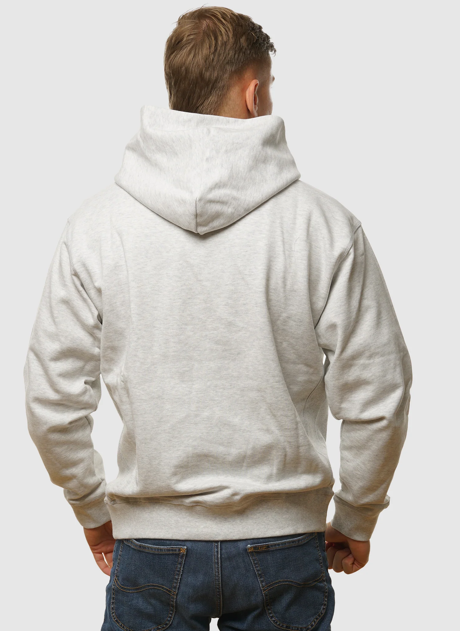 Athletics French Terry Logo Hoodie - Grey - Image 4