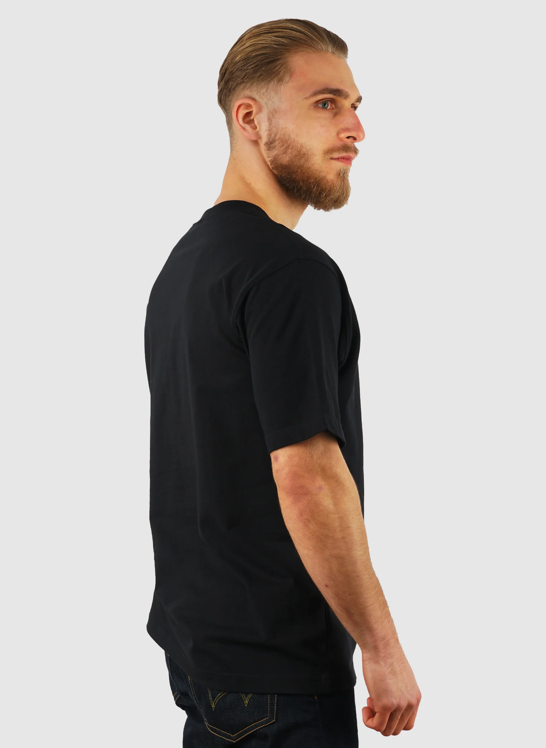 Athletics Logo T-Shirt - Black - Image 2