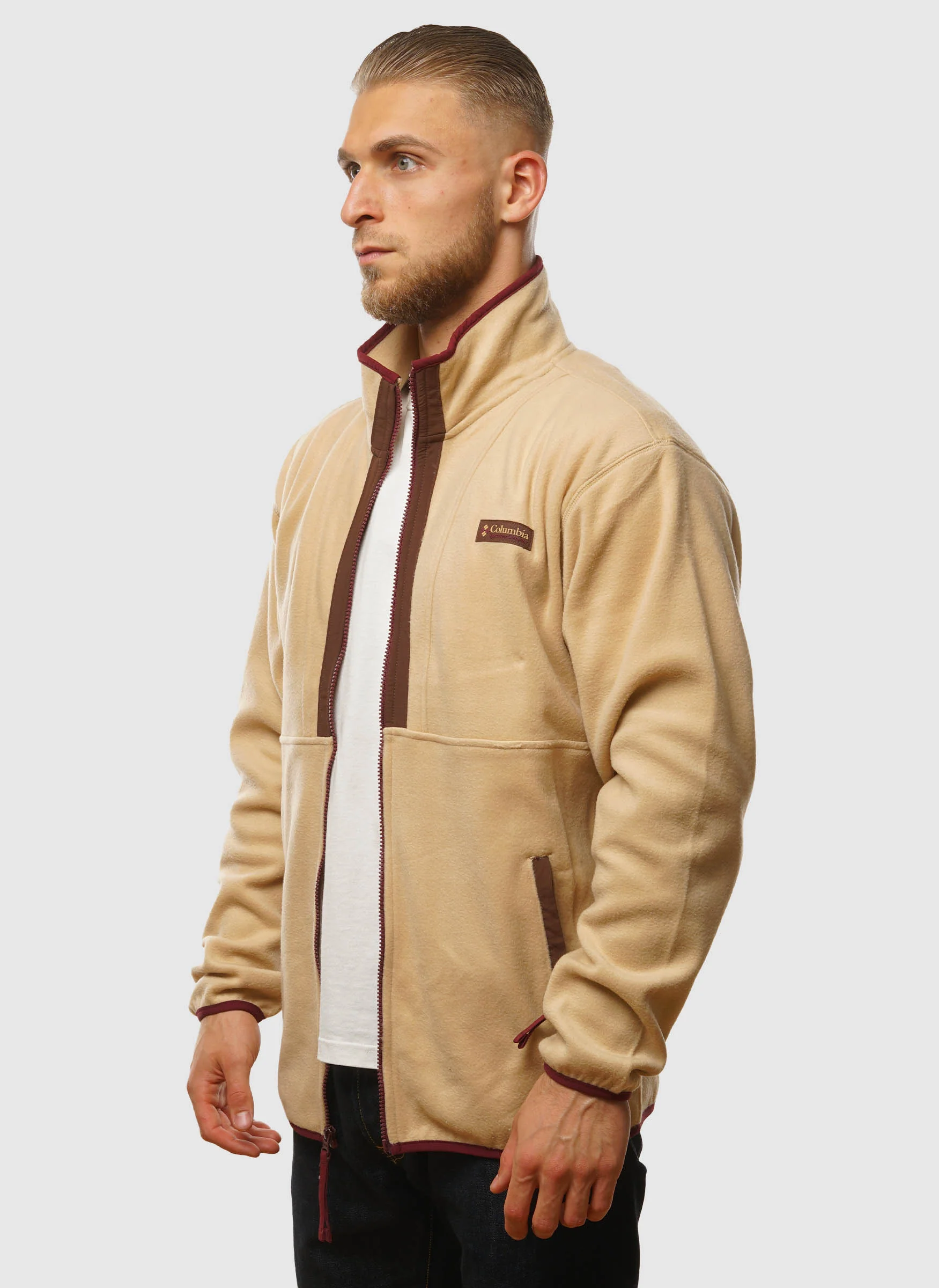 Backbowl II Lite Fleece Jacket - Canoe/Tobacco - Image 3