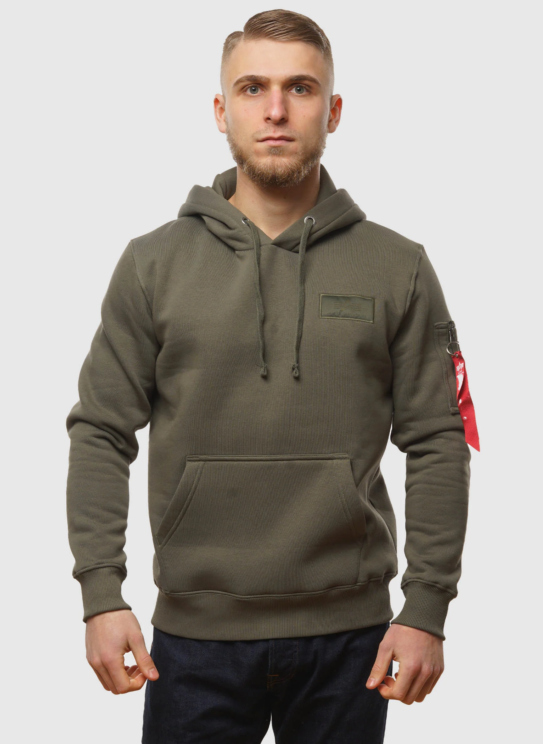 Backprint Hoodie - Dark Olive - Image 2