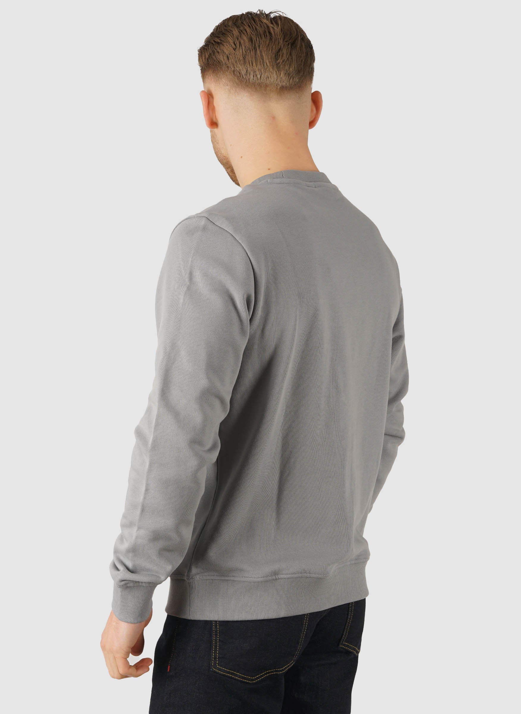 Balis Crew Neck Sweatshirt - Shark Skin - Image 3