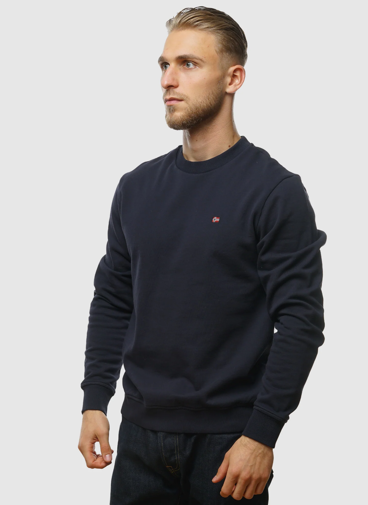 Balis Crew Neck Sweatshirt - Blu Marine - Image 3