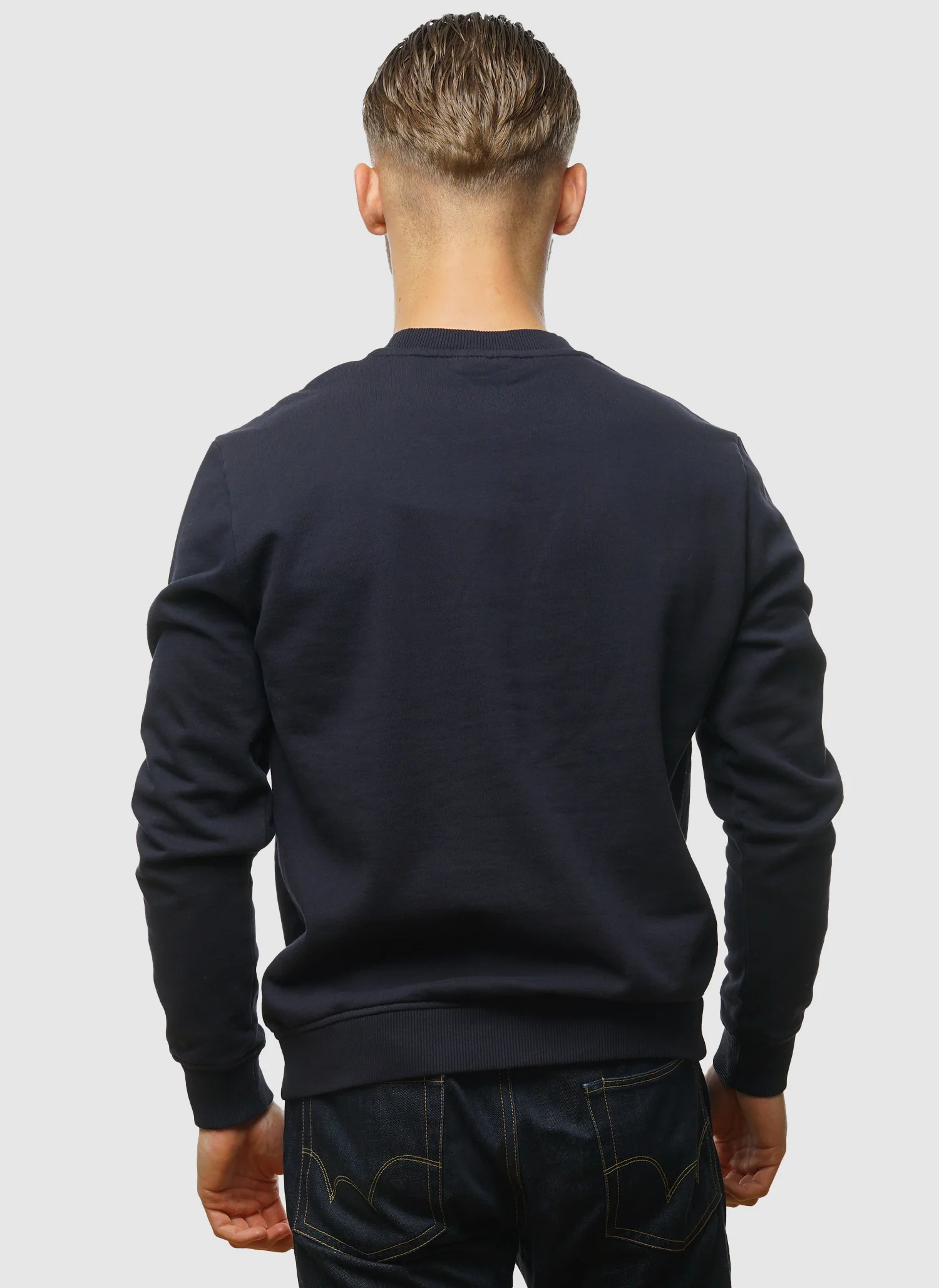 Balis Crew Neck Sweatshirt - Blu Marine - Image 4