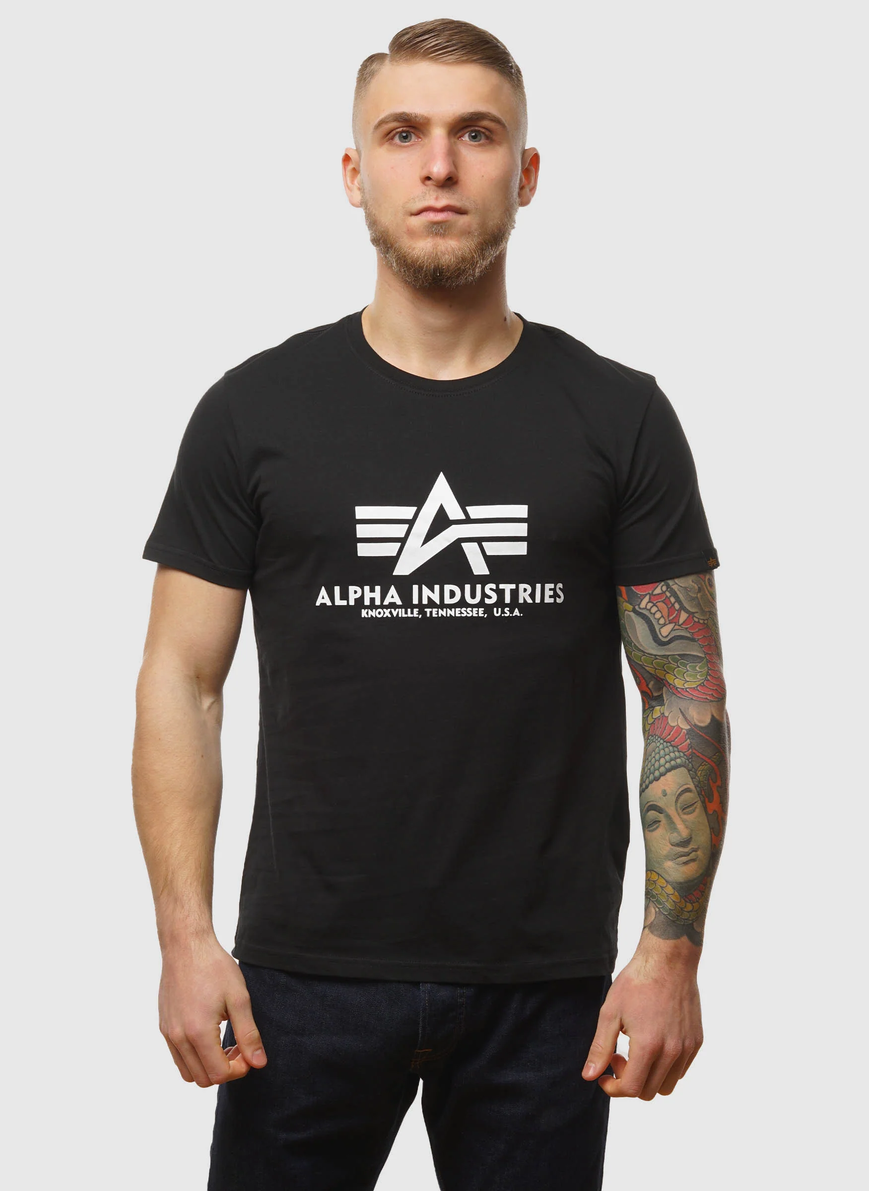 Basic T-Shirt - Black - Image 2