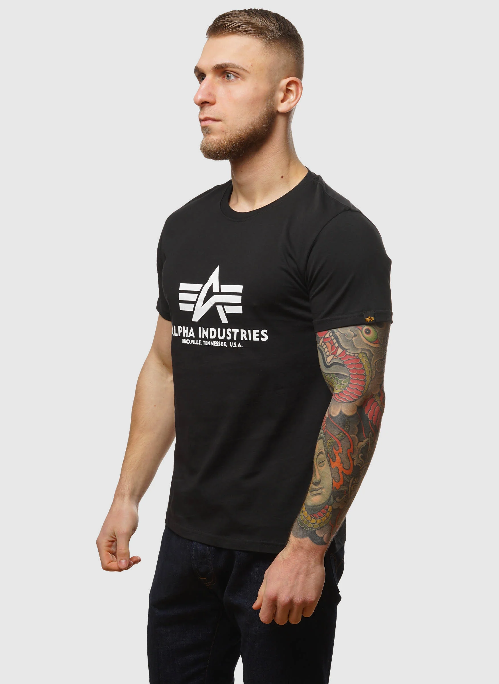 Basic T-Shirt - Black - Image 3