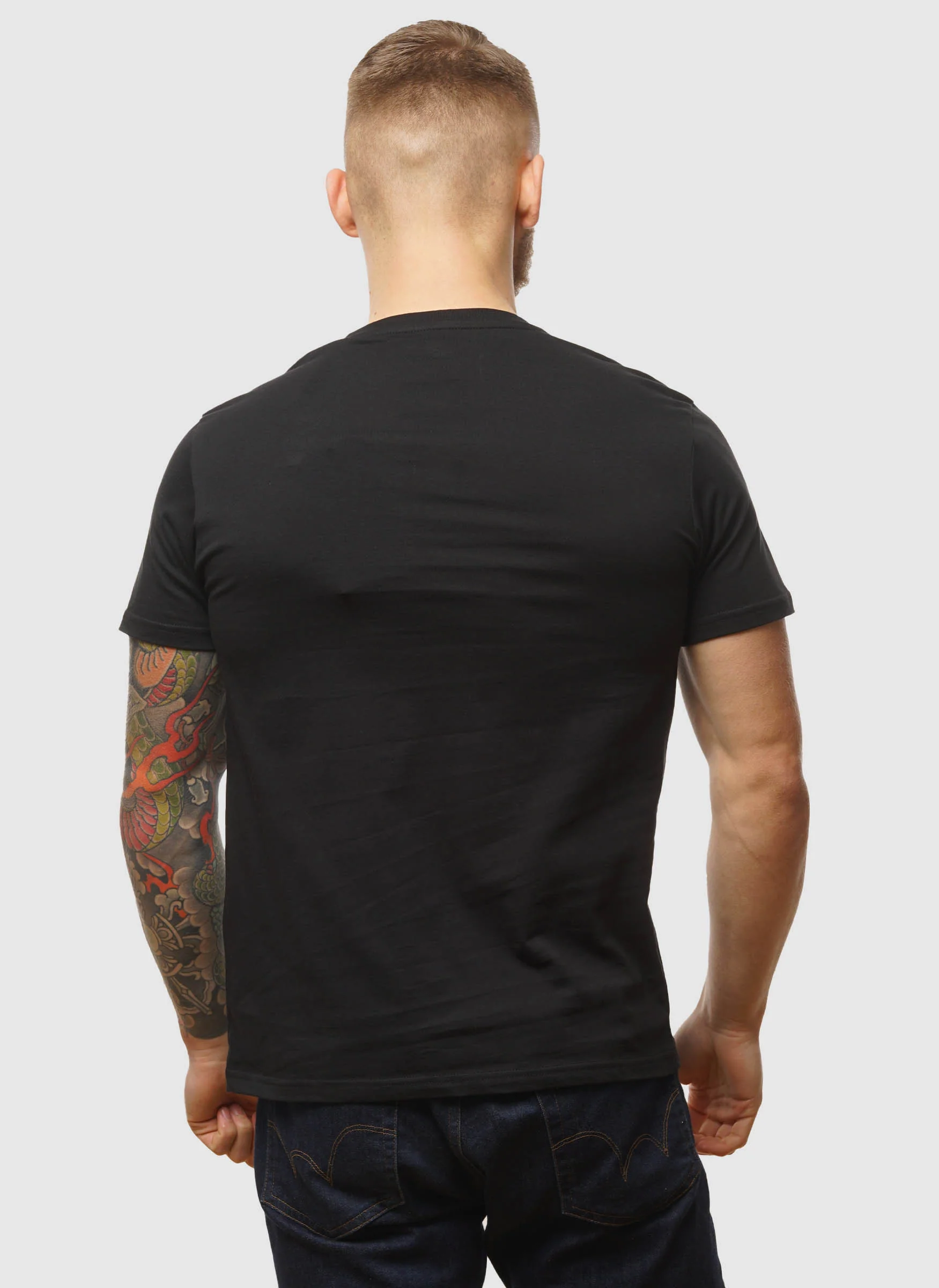 Basic T-Shirt - Black - Image 4