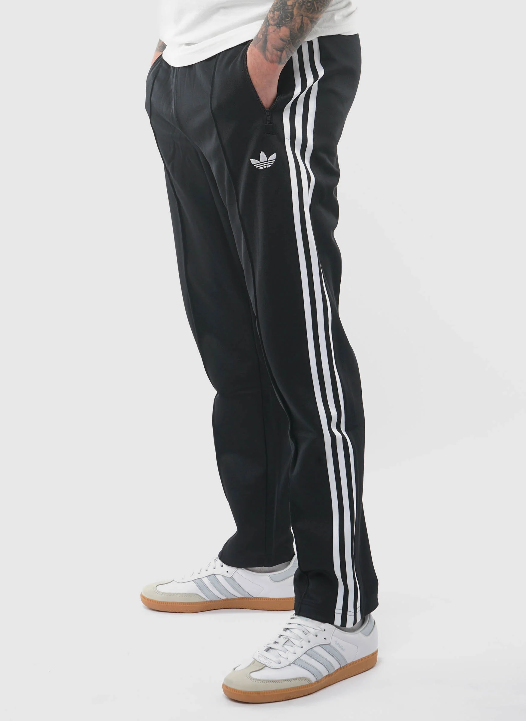 Classic Trackpant - Black/White - Image 3
