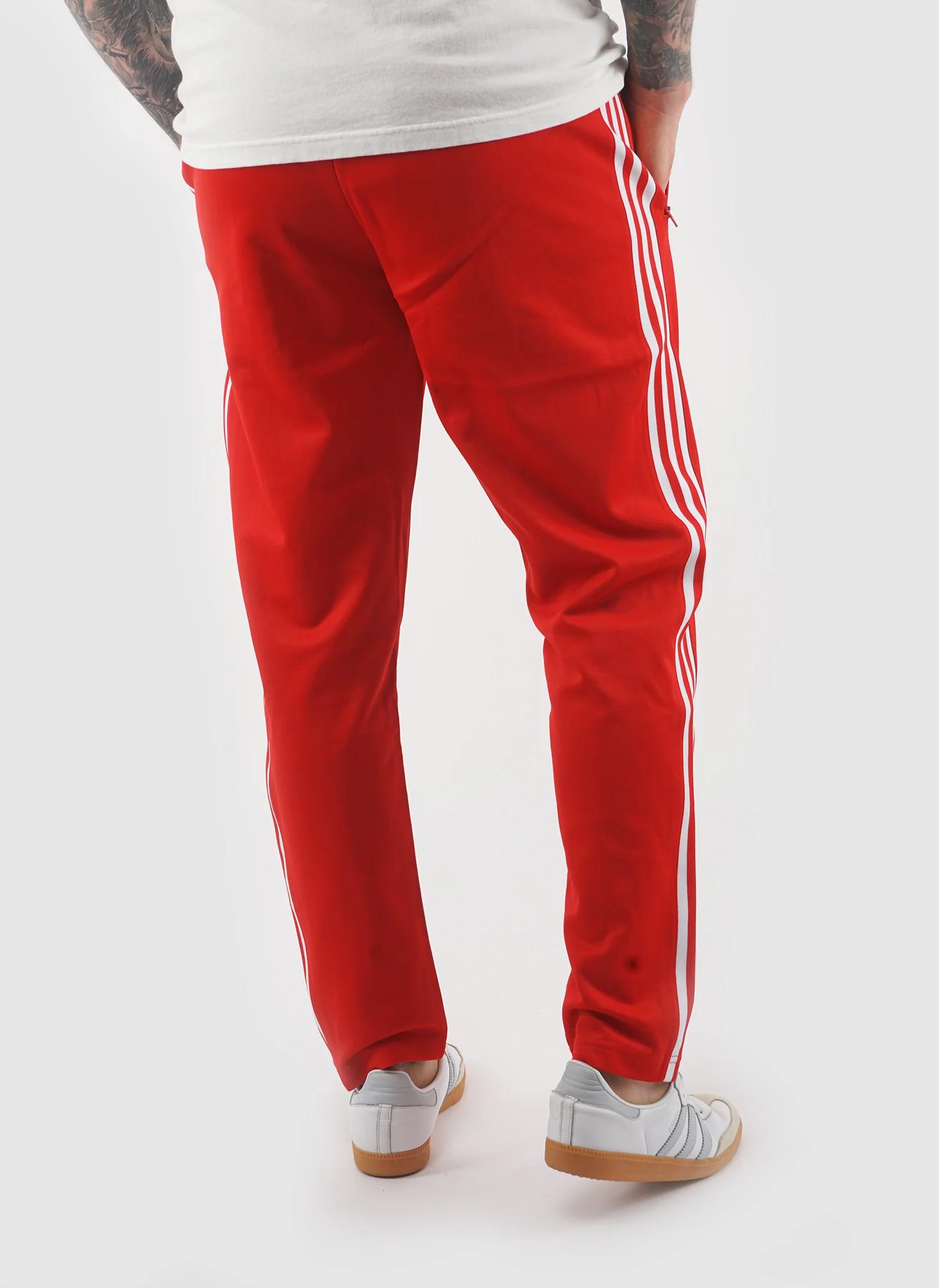 Classic Trackpant - Red/White - Image 2