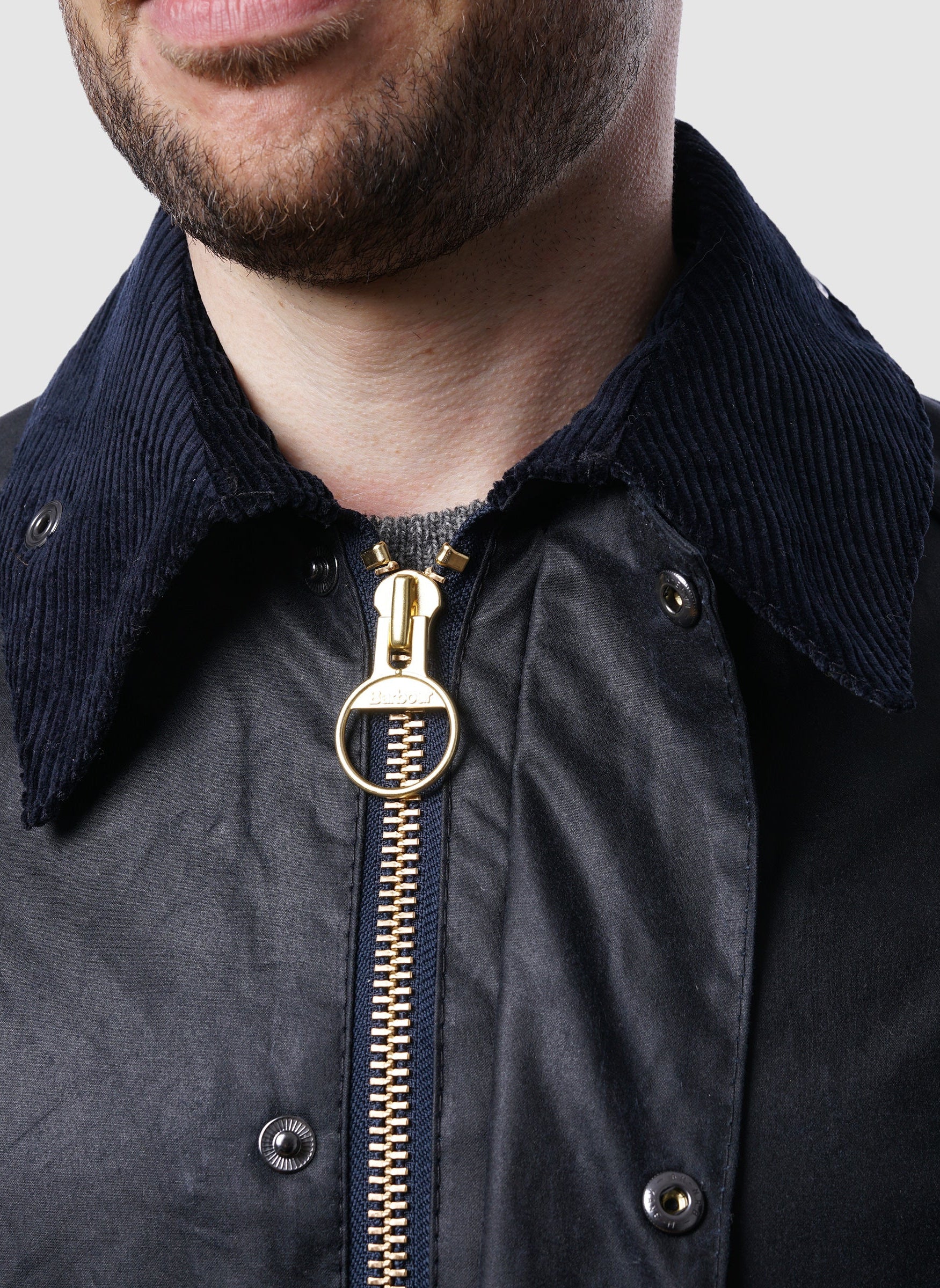 Bedale Wax Jacket - Navy - Image 6