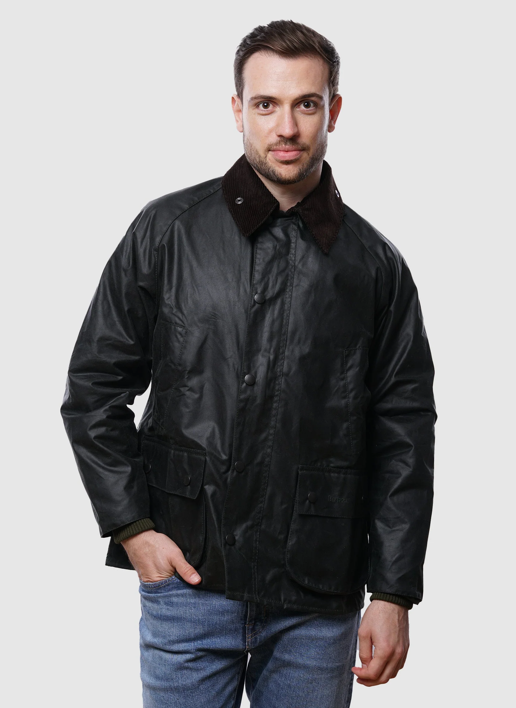 Bedale Wax Jacket - Sage - Image 3