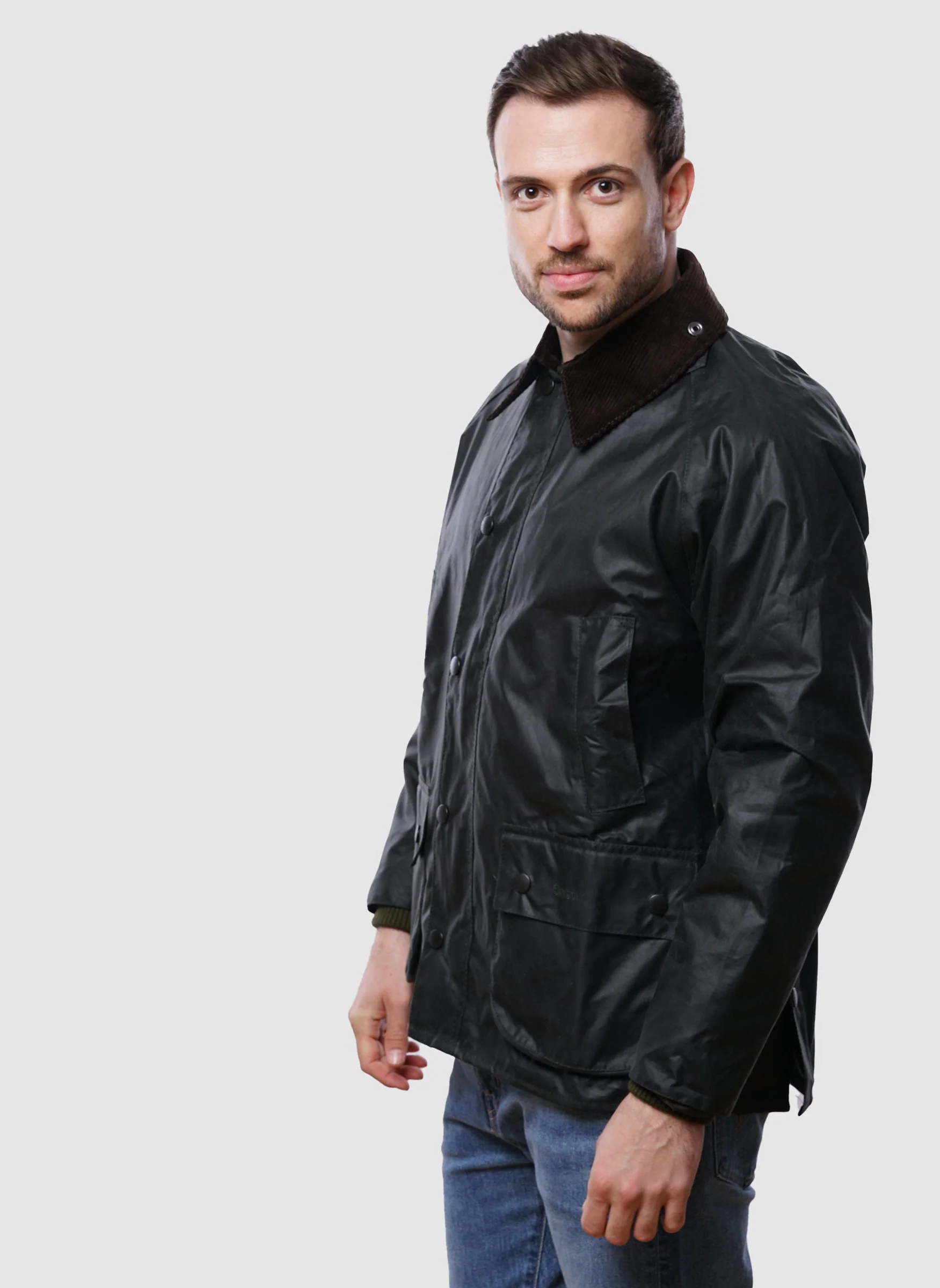 Bedale Wax Jacket - Sage - Image 4