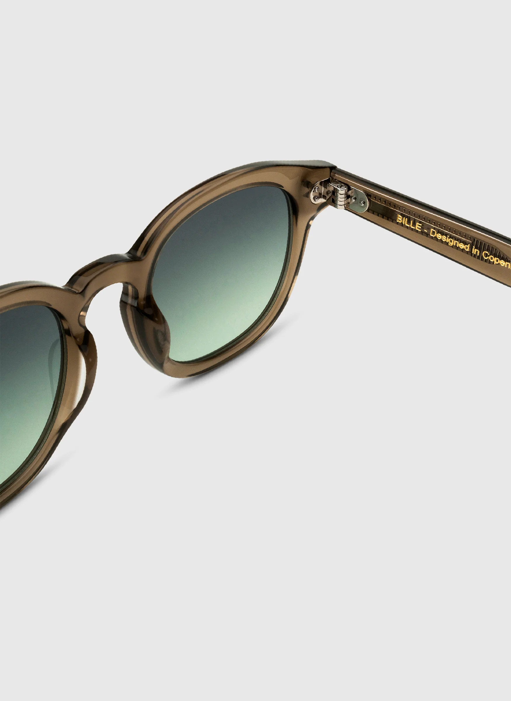 Bille Sunglasses - Green Bottle - Image 3