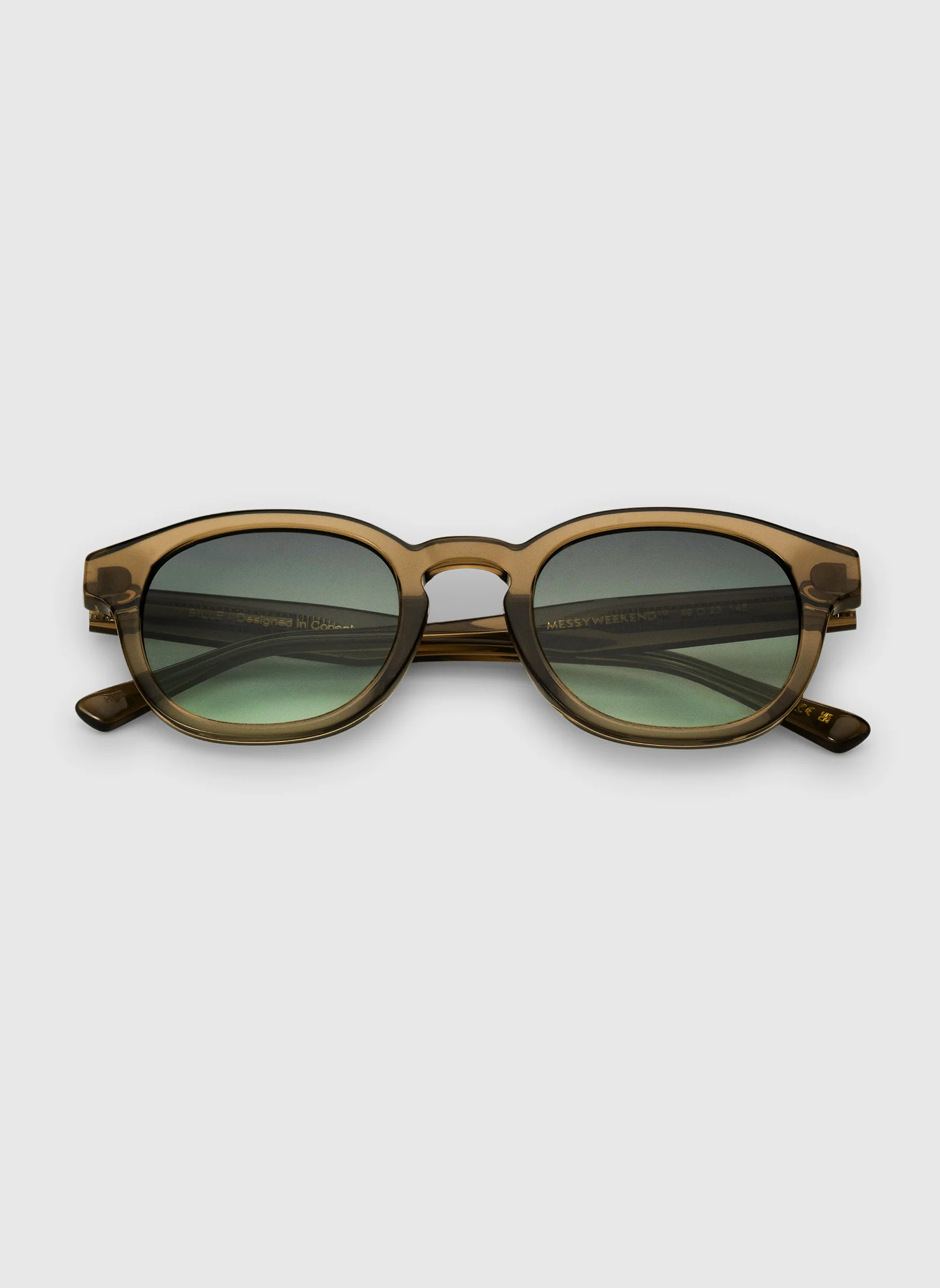 Bille Sunglasses - Green Bottle - Image 4