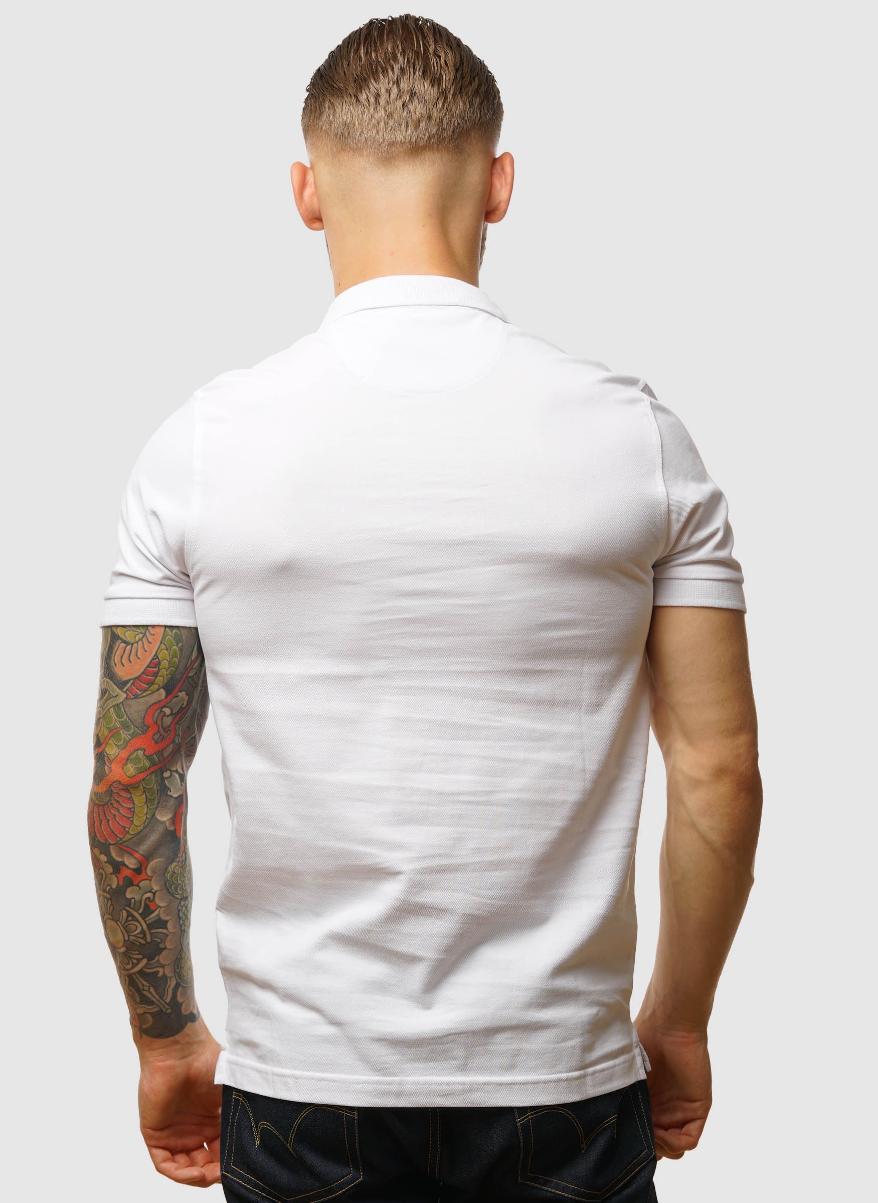 Blanes Poloshirt - White - Image 3