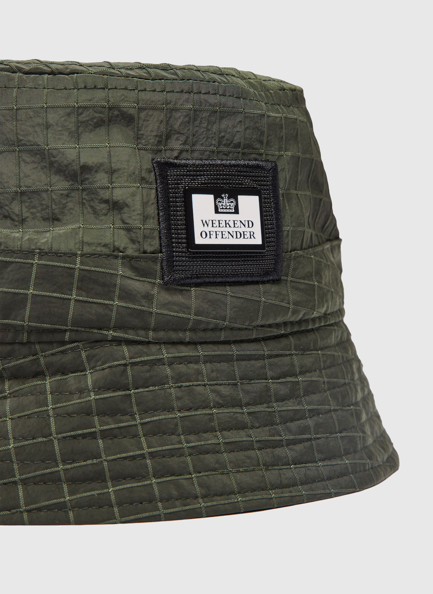 Boukhari Ripstop Bucket Hat - Dark Green - Image 2