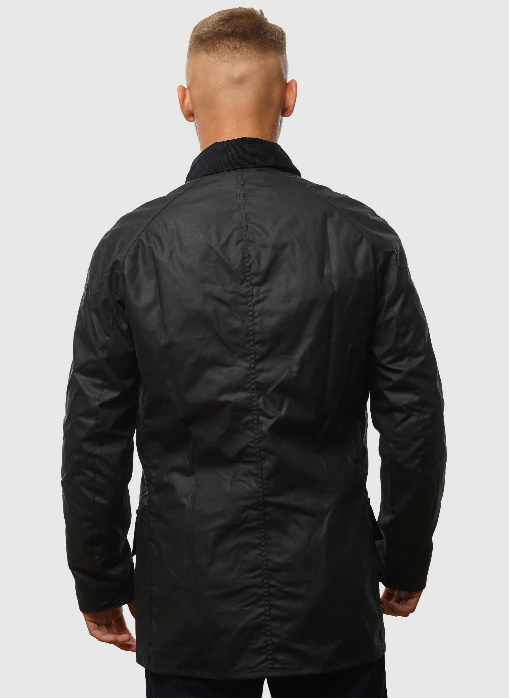 Bristol Wax Jacket - Navy - Image 4