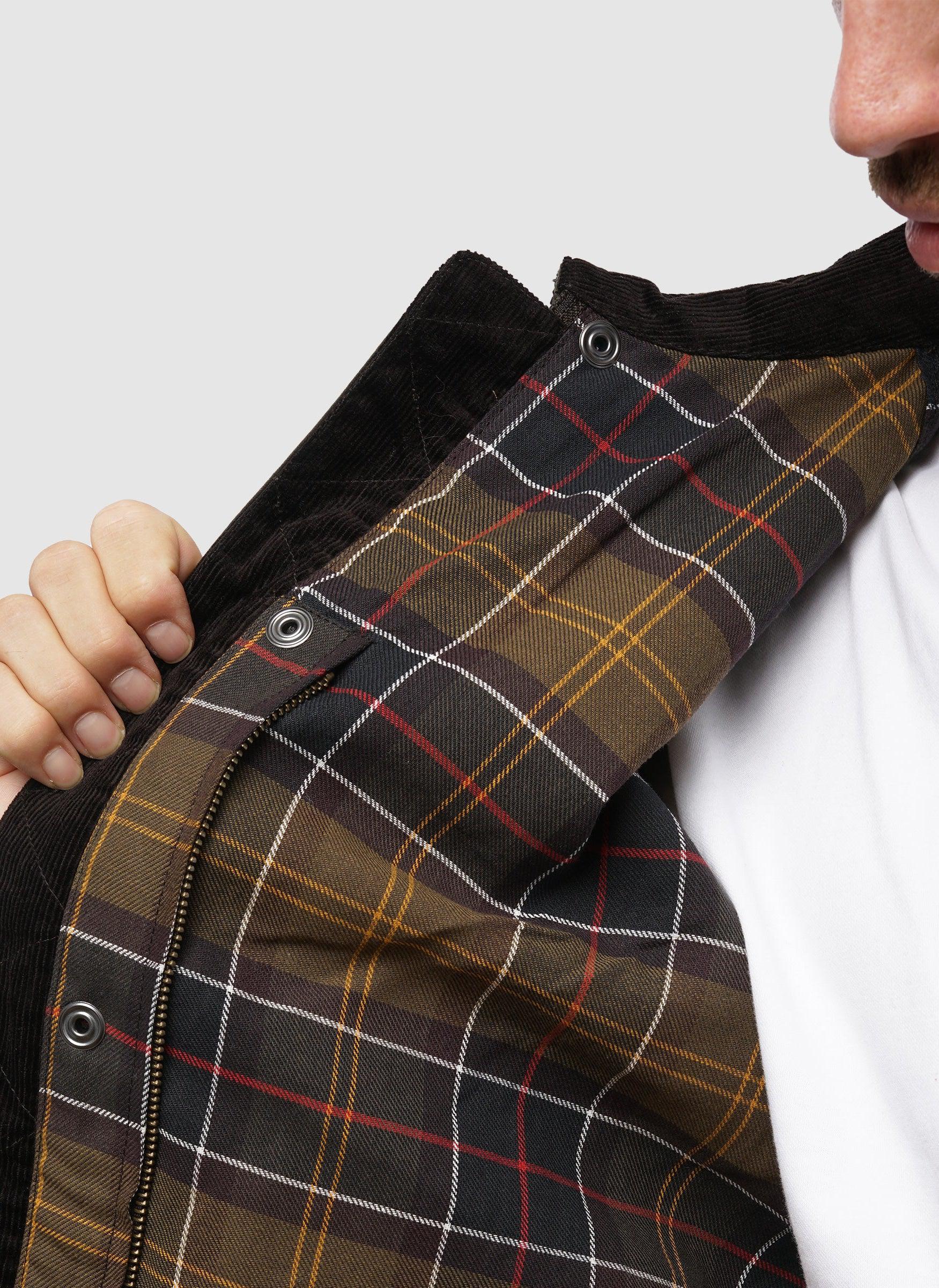 Bristol Wax Jacket - Olive - Image 7