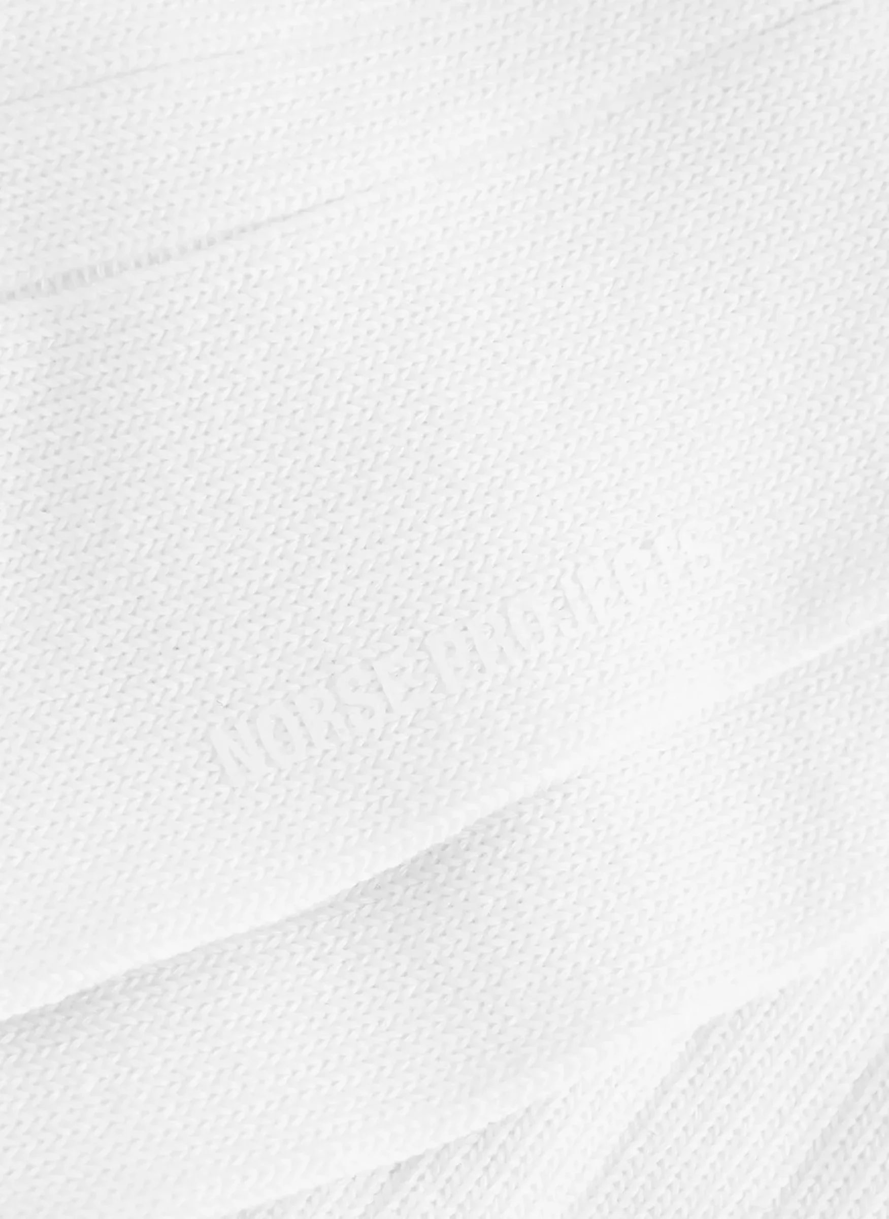 Bykle Cordura Wide Rib Sock - White - Image 2