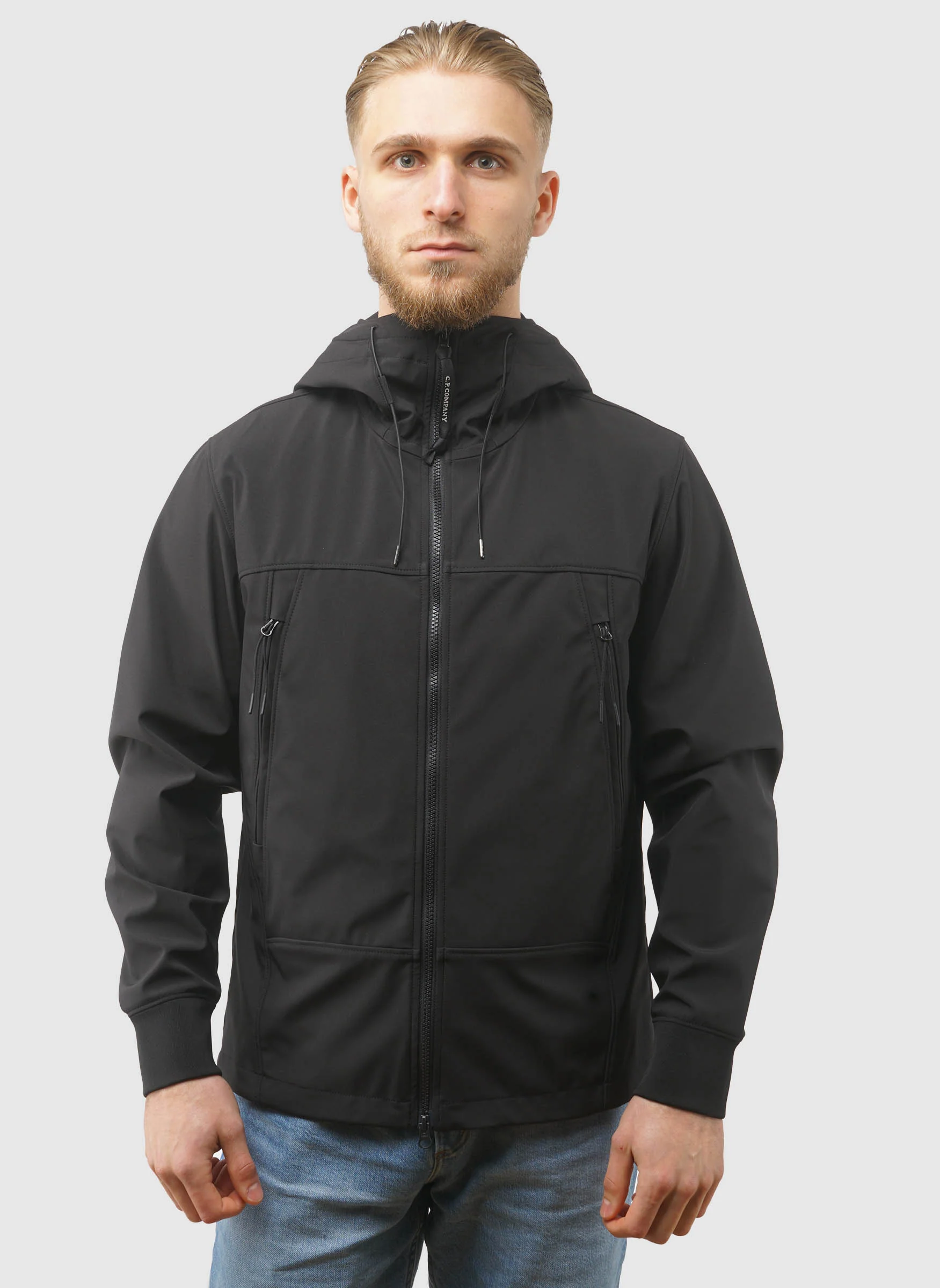 C.P. Shell-R Goggle Jacket - Black - Image 3