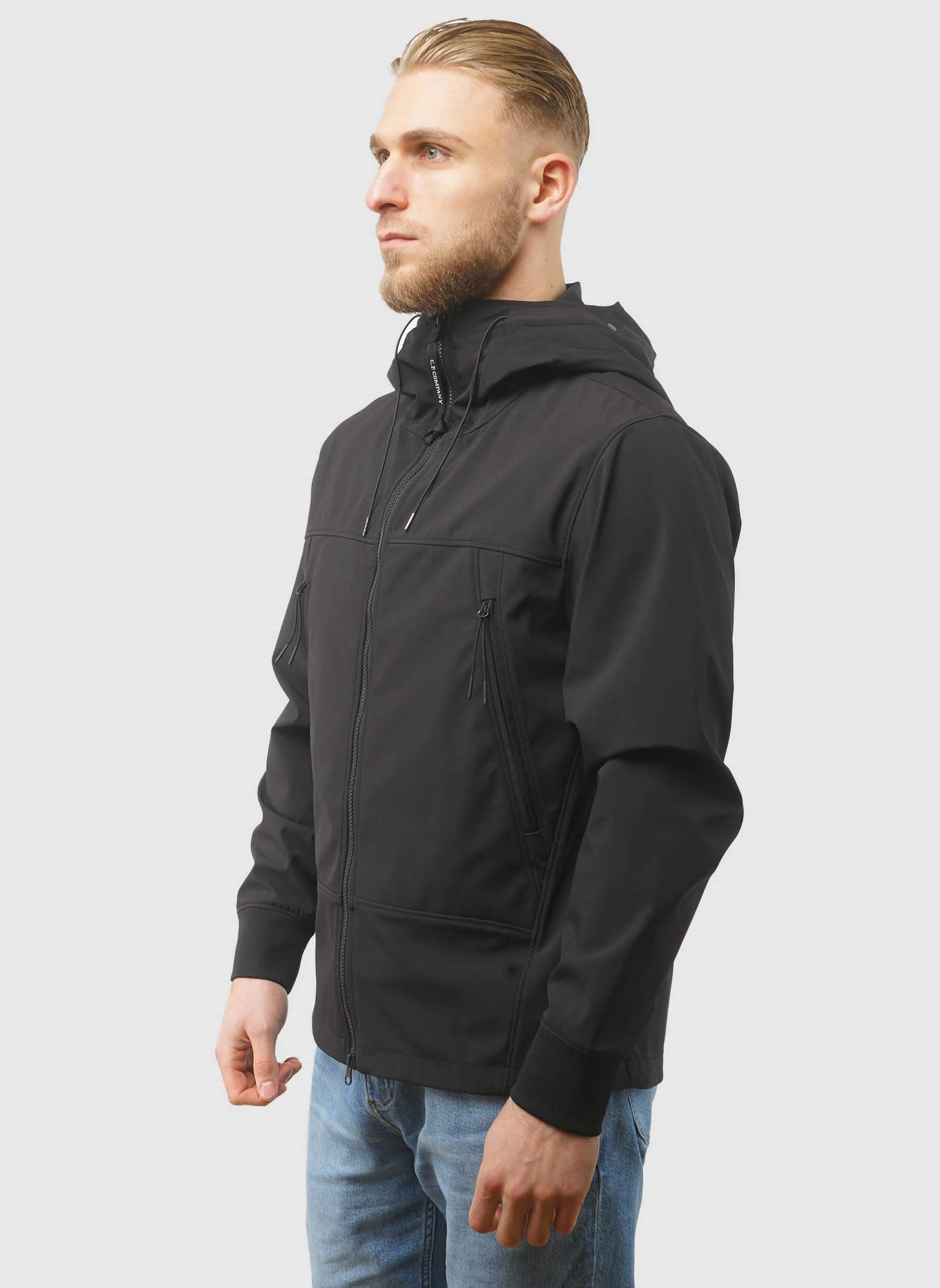 C.P. Shell-R Goggle Jacket - Black - Image 4