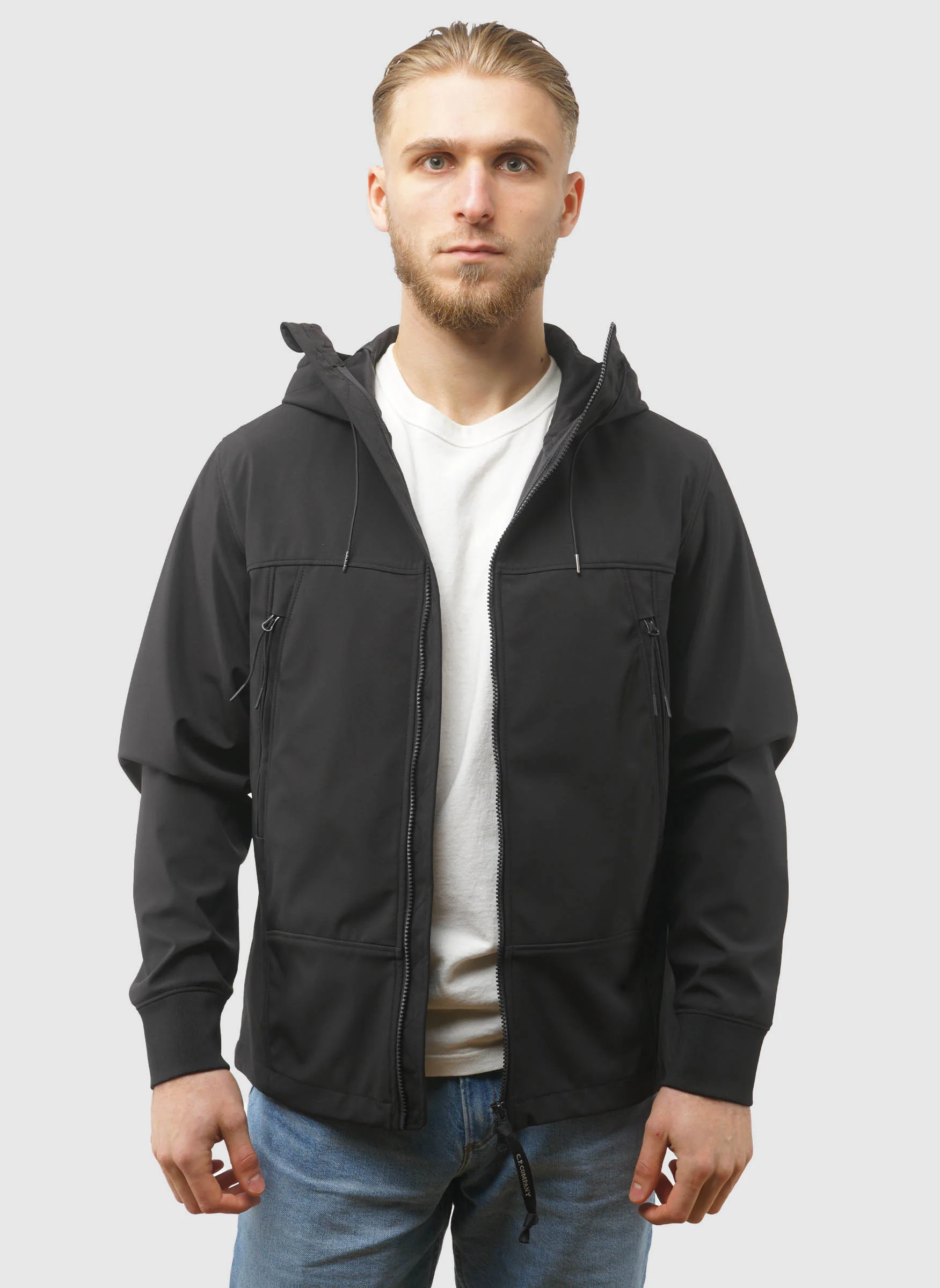 C.P. Shell-R Goggle Jacket - Black - Image 7