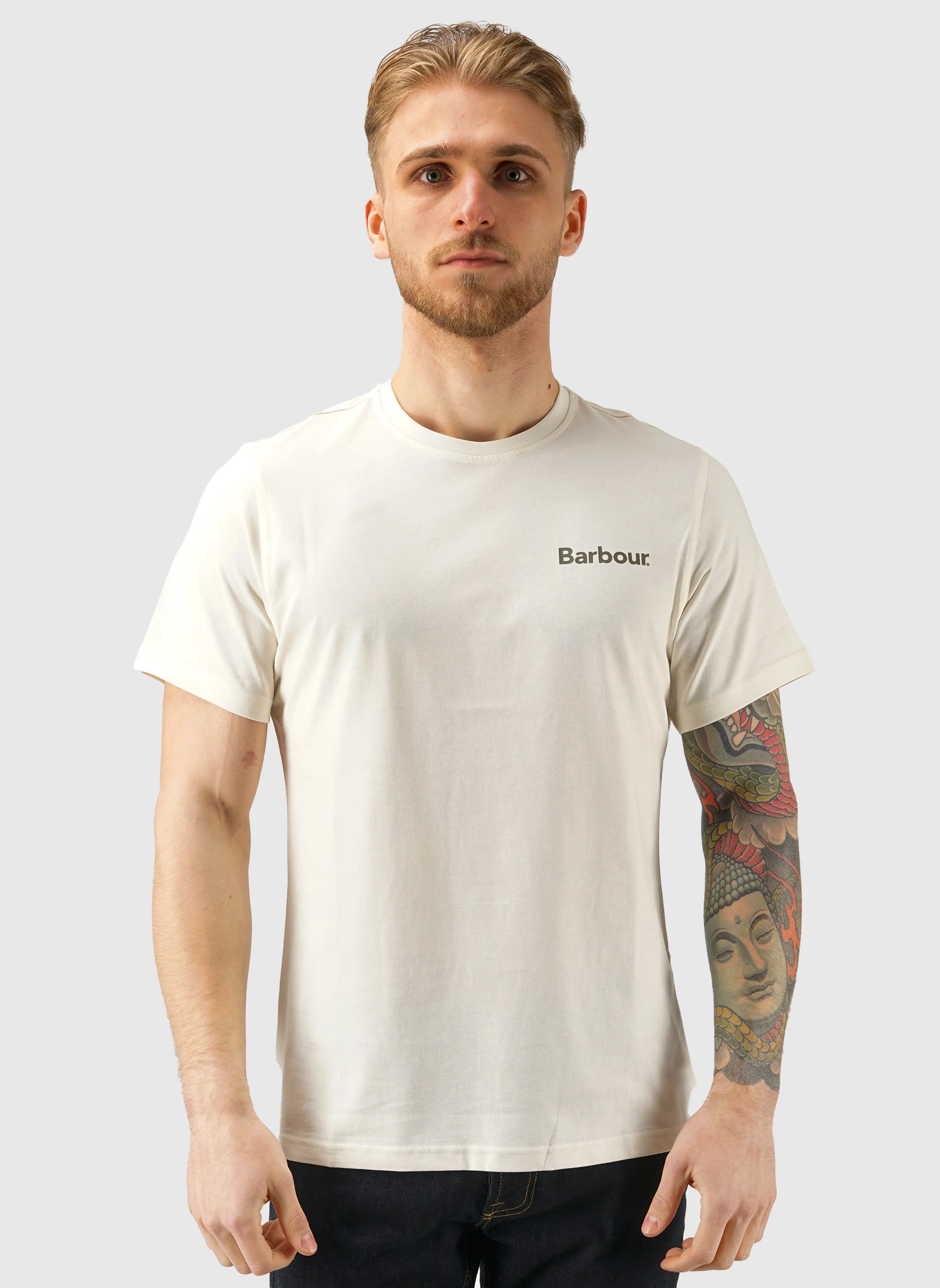 Camber Graphic T-Shirt - Antique White - Image 2