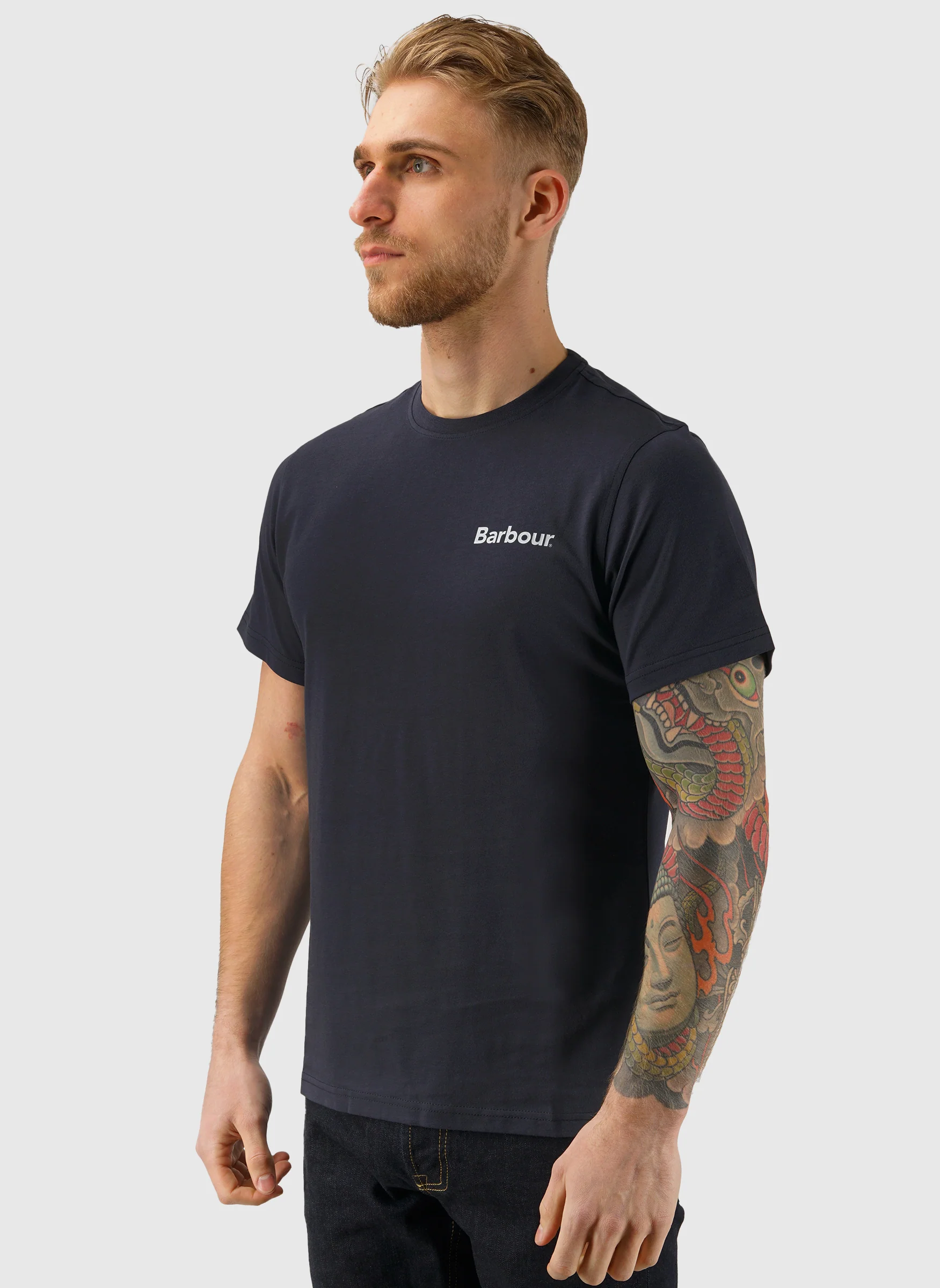 Camber Graphic T-Shirt - Navy - Image 2