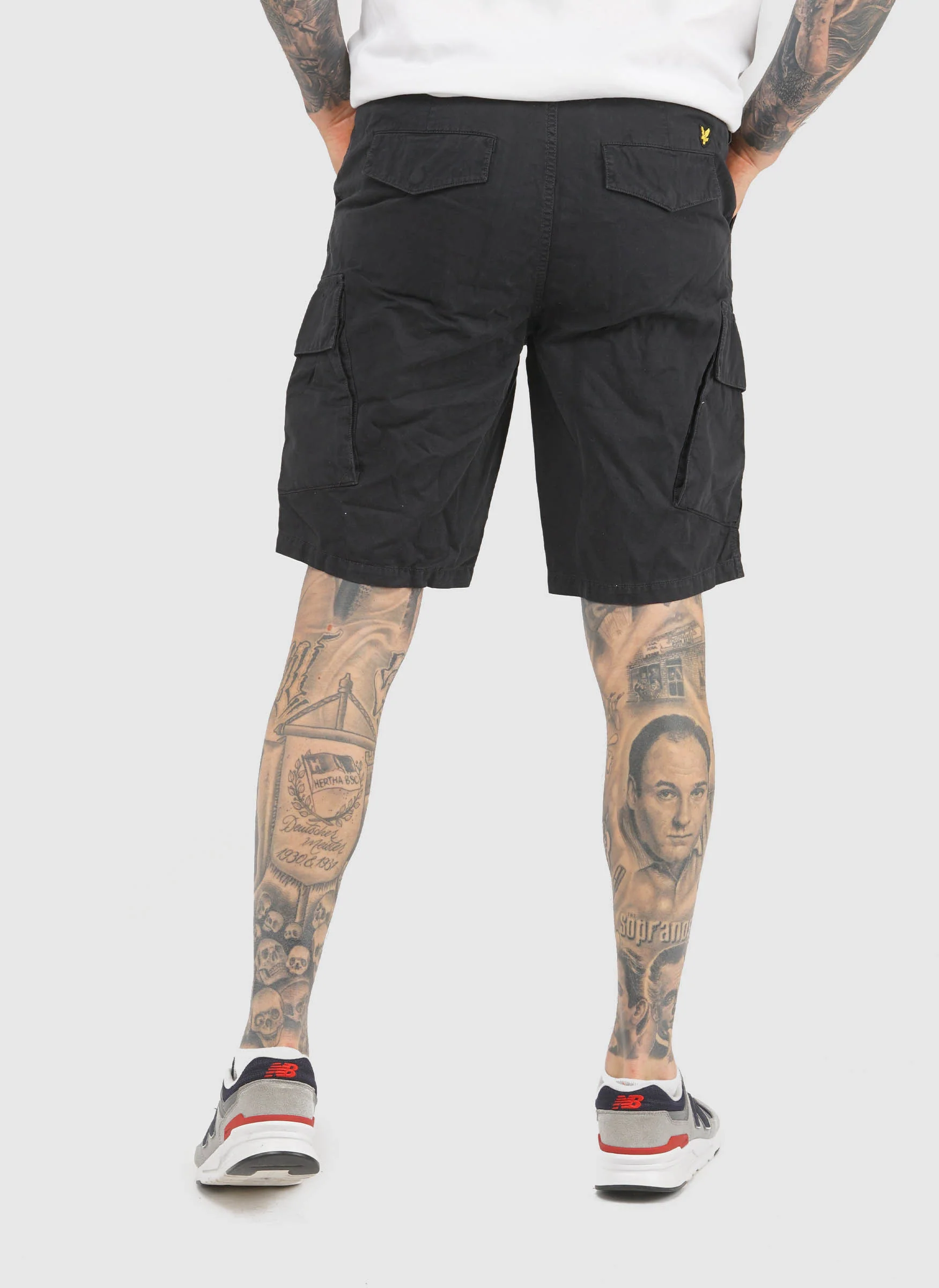 Cargo Shorts - Jet Black - Image 2