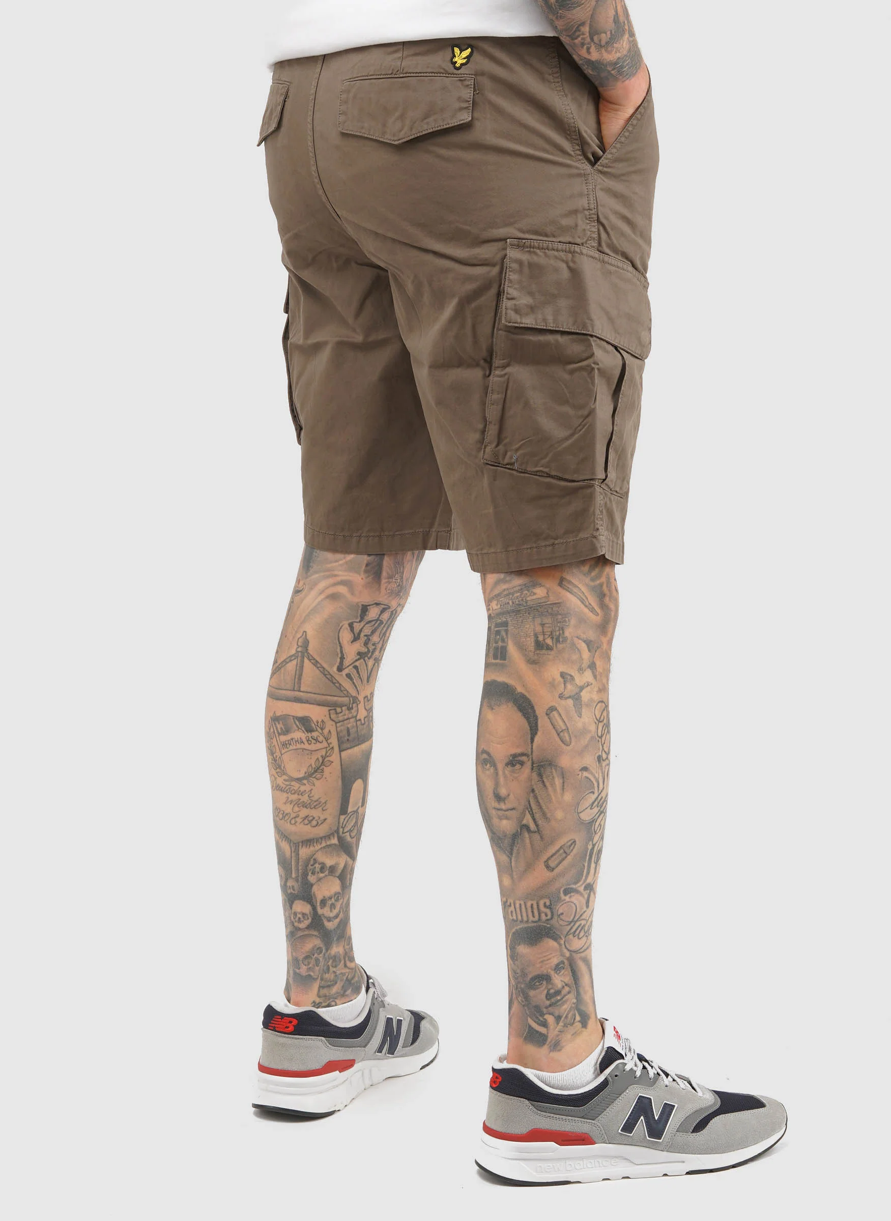 Cargo Shorts - Khaki Ash - Image 2