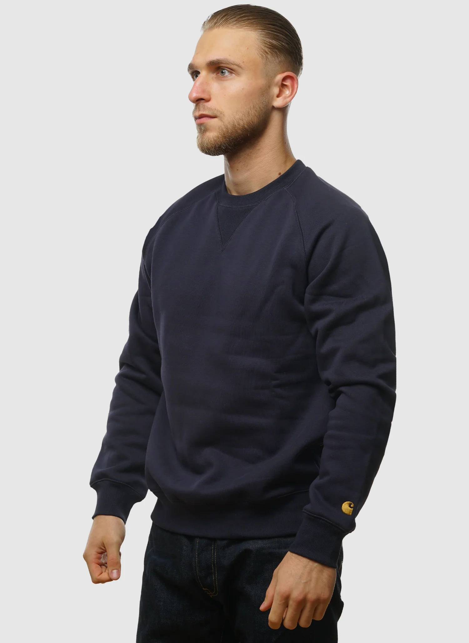 Chase Sweatshirt - Dark Navy/Gold - Image 3