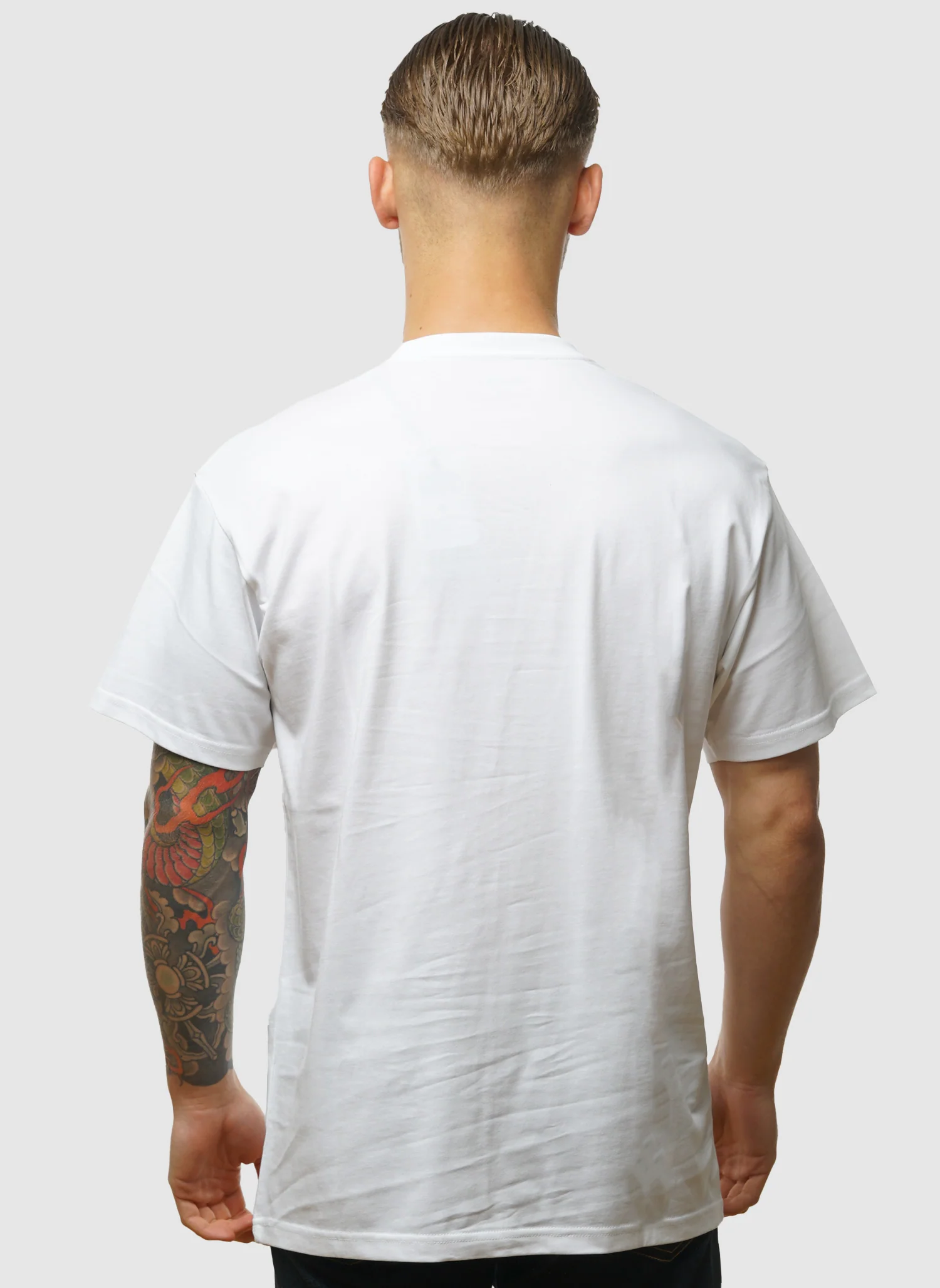Chase T-Shirt - White/Gold - Image 4
