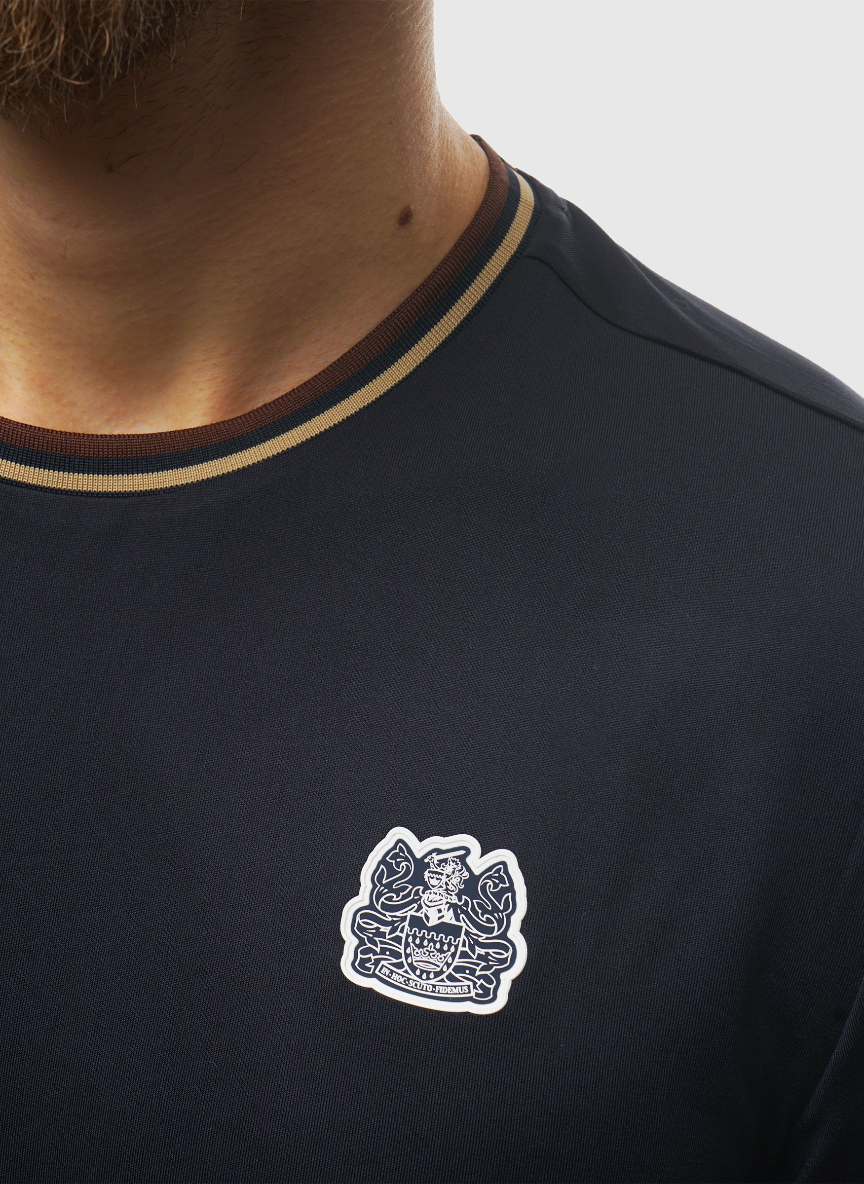 Chest Logo T-Shirt - Navy - Image 3