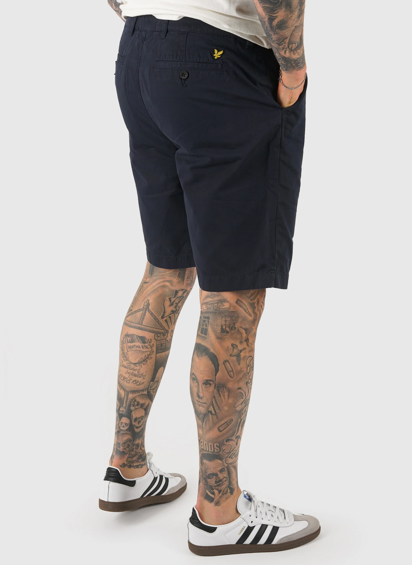 Chino Short - Dark Navy - Image 2