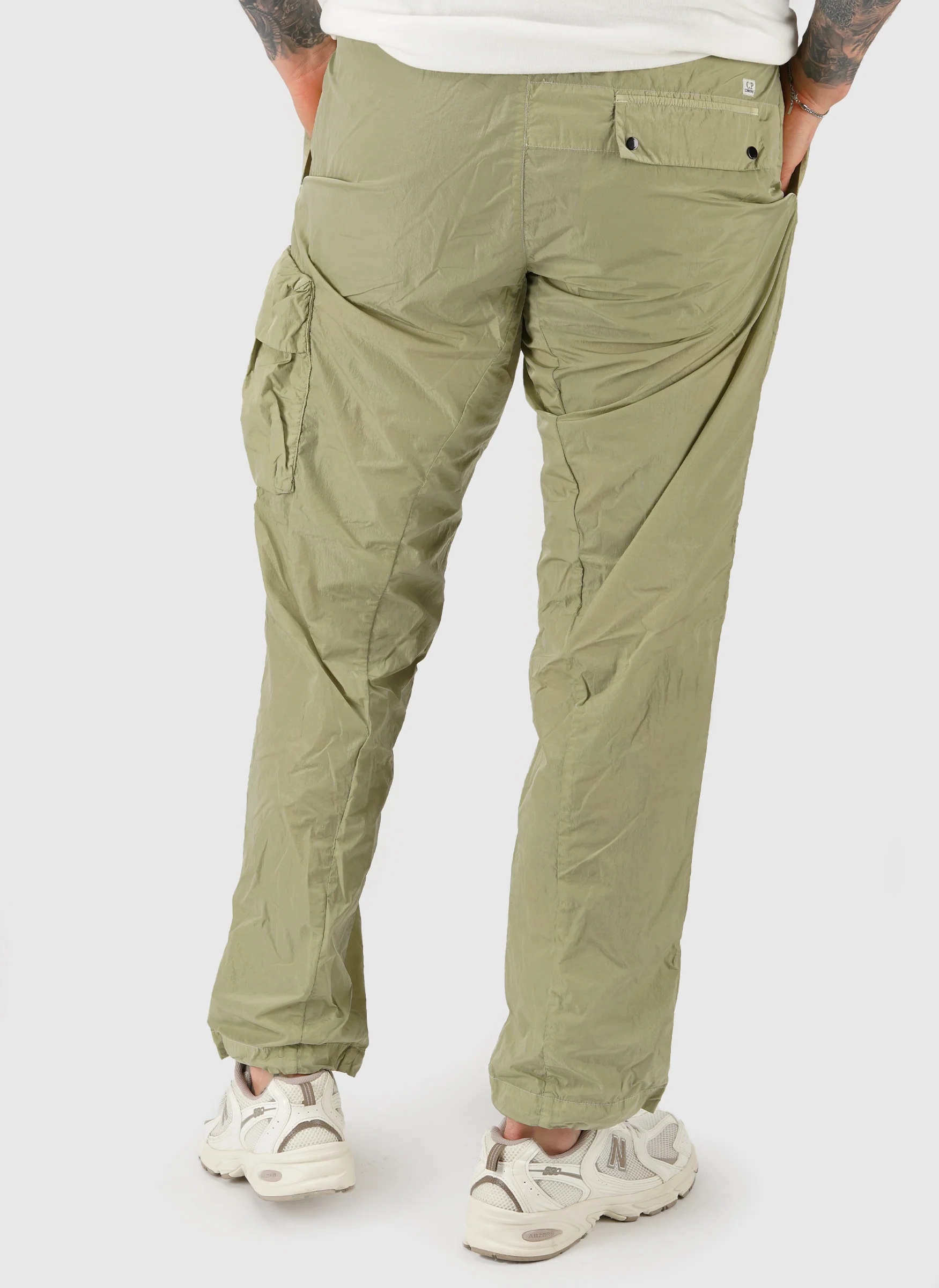 Chrome-R Cargo Lens Pants - Moss Gray - Image 4