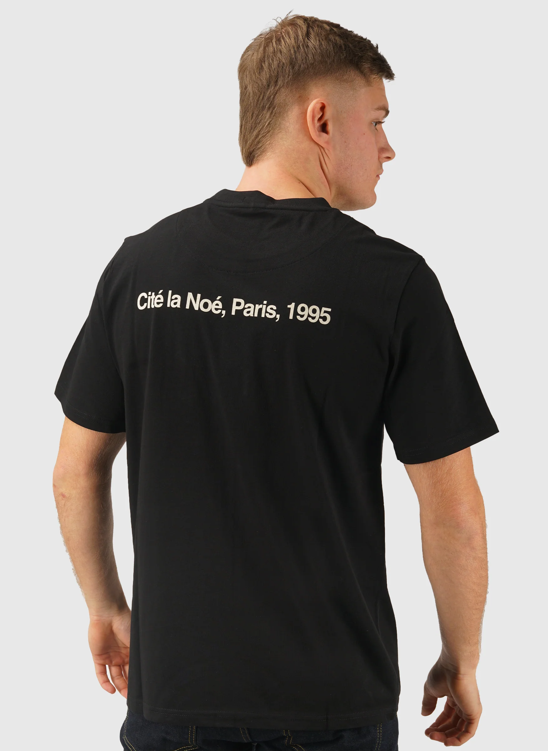 Cite La Noe Graphic T-Shirt - Black - Image 2