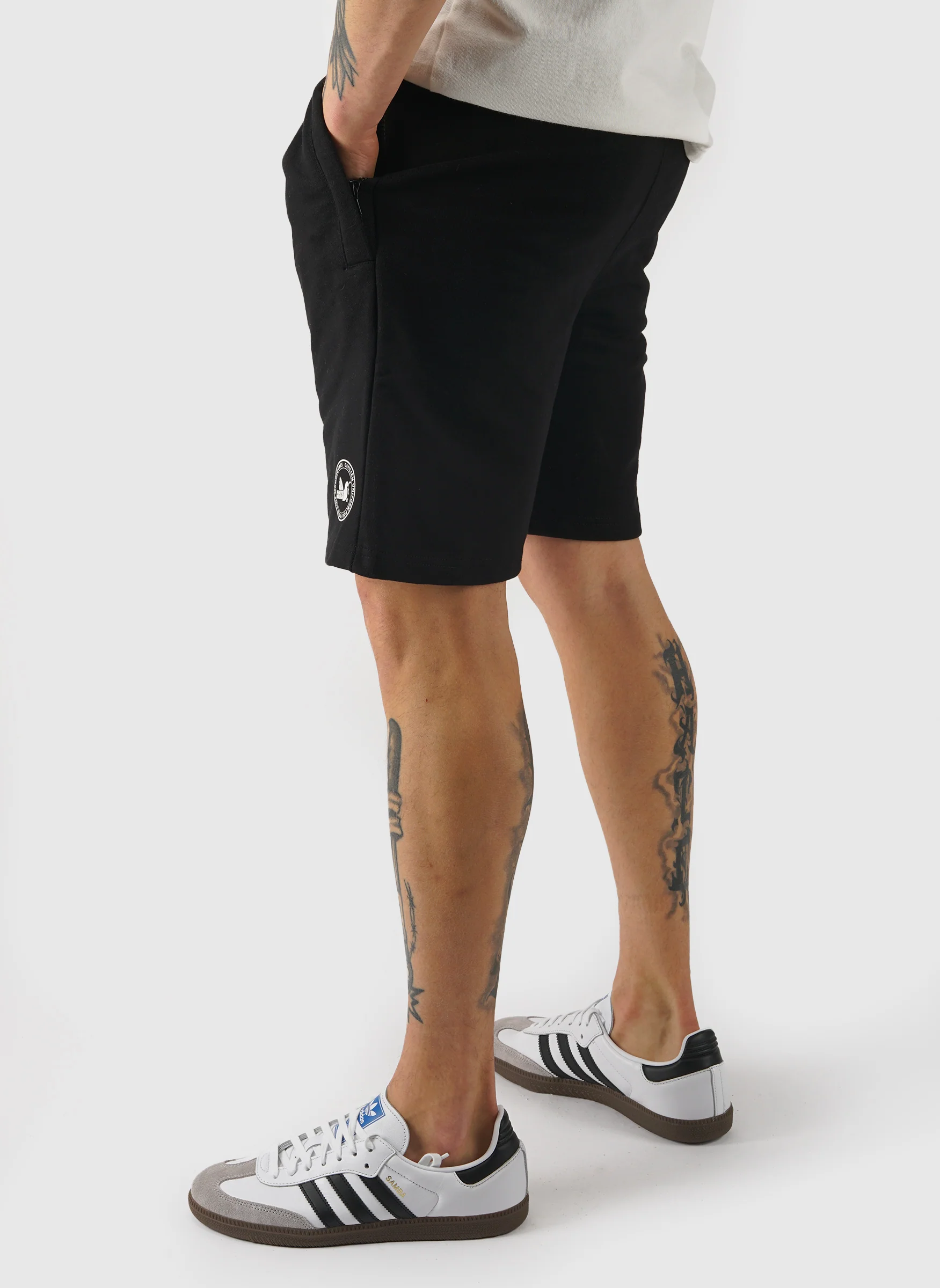Civilian Uniform Sweat Shorts - Black - Image 3