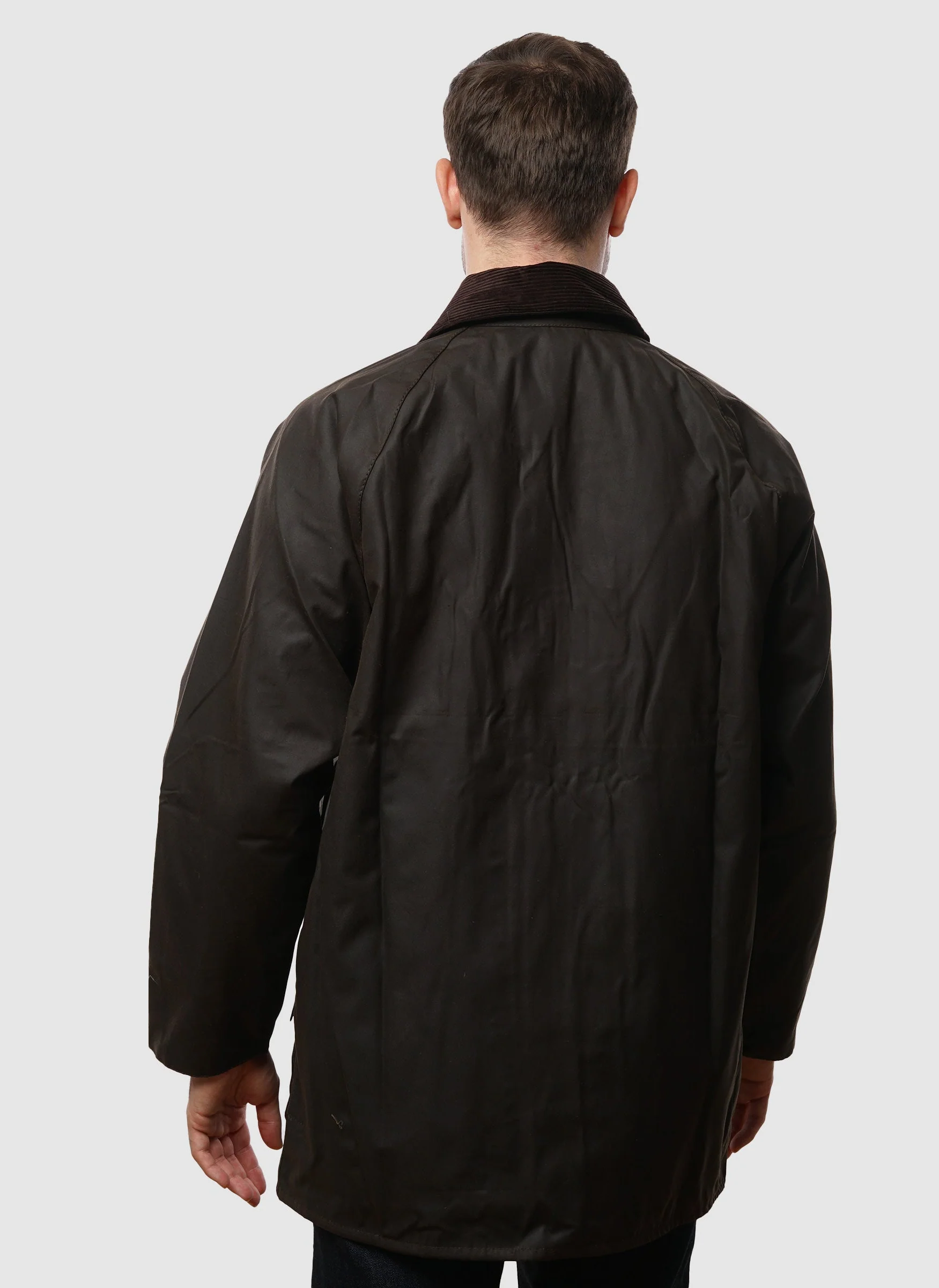 Classic Beaufort Wax Jacket - Olive - Image 5
