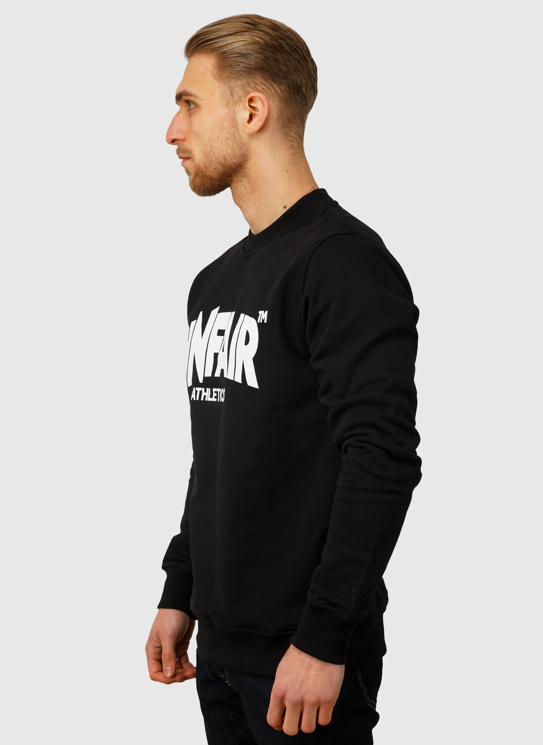 Classic Label Crewneck - Black - Image 3