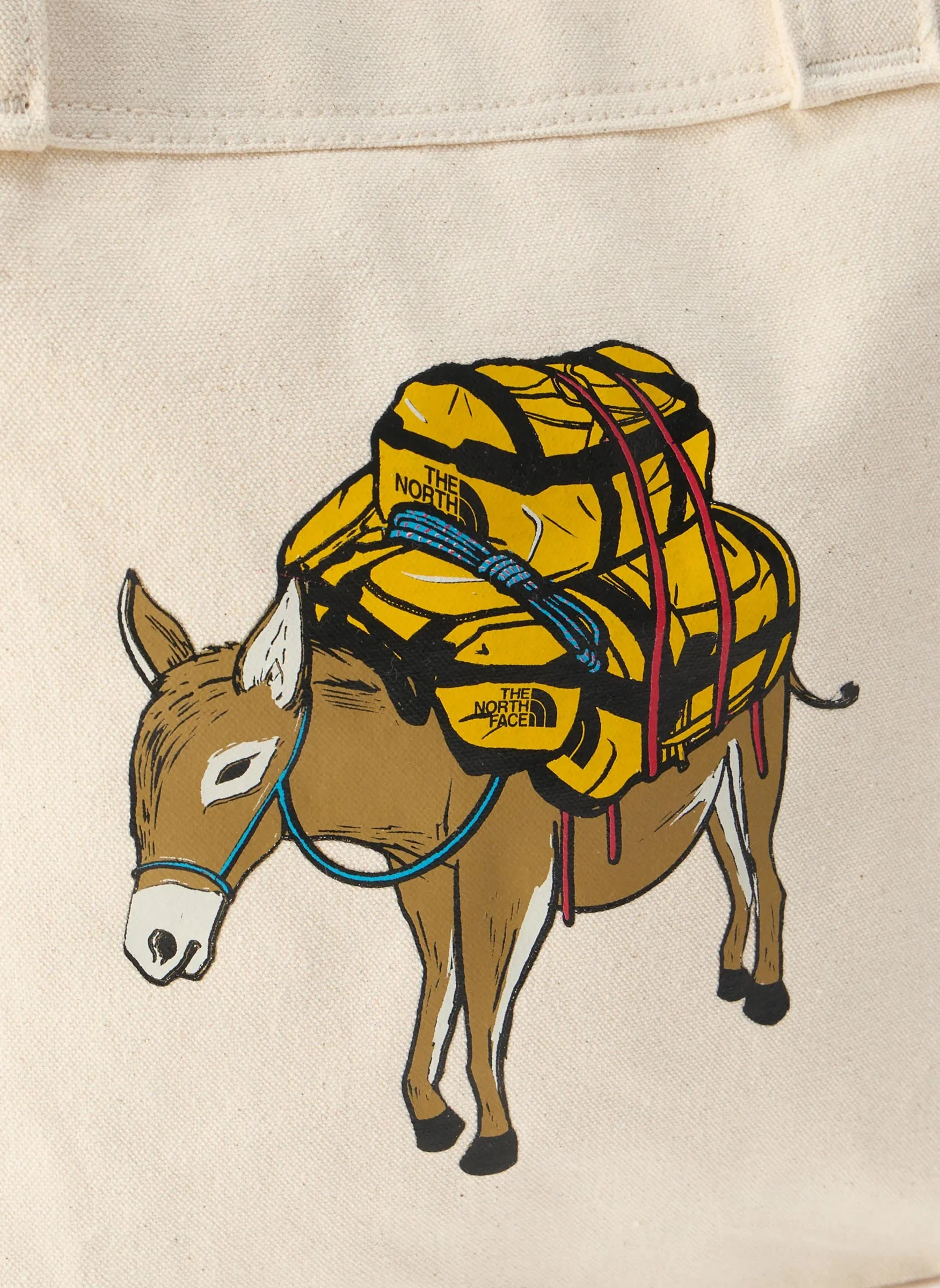 Cotton Tote Bag - Summit Gold/Donkey Taxi - Image 4